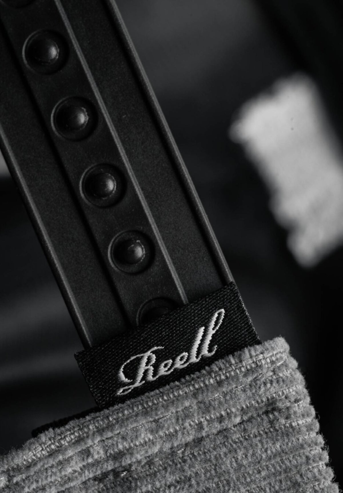 Reell Flat 6 Panel Cap bluegrey-cord – Rückenansicht