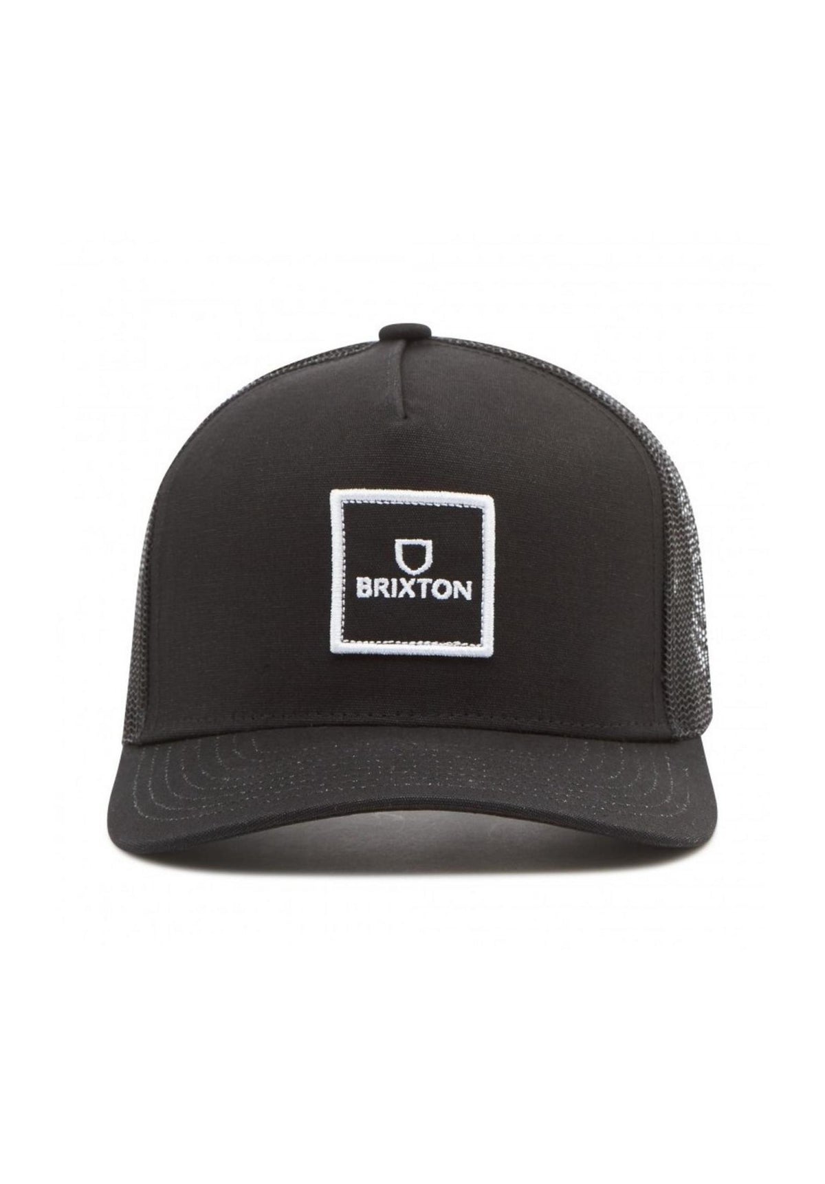 Brixton Alpha Block X C MP Mesh Cap Cap black-black – Rückenansicht