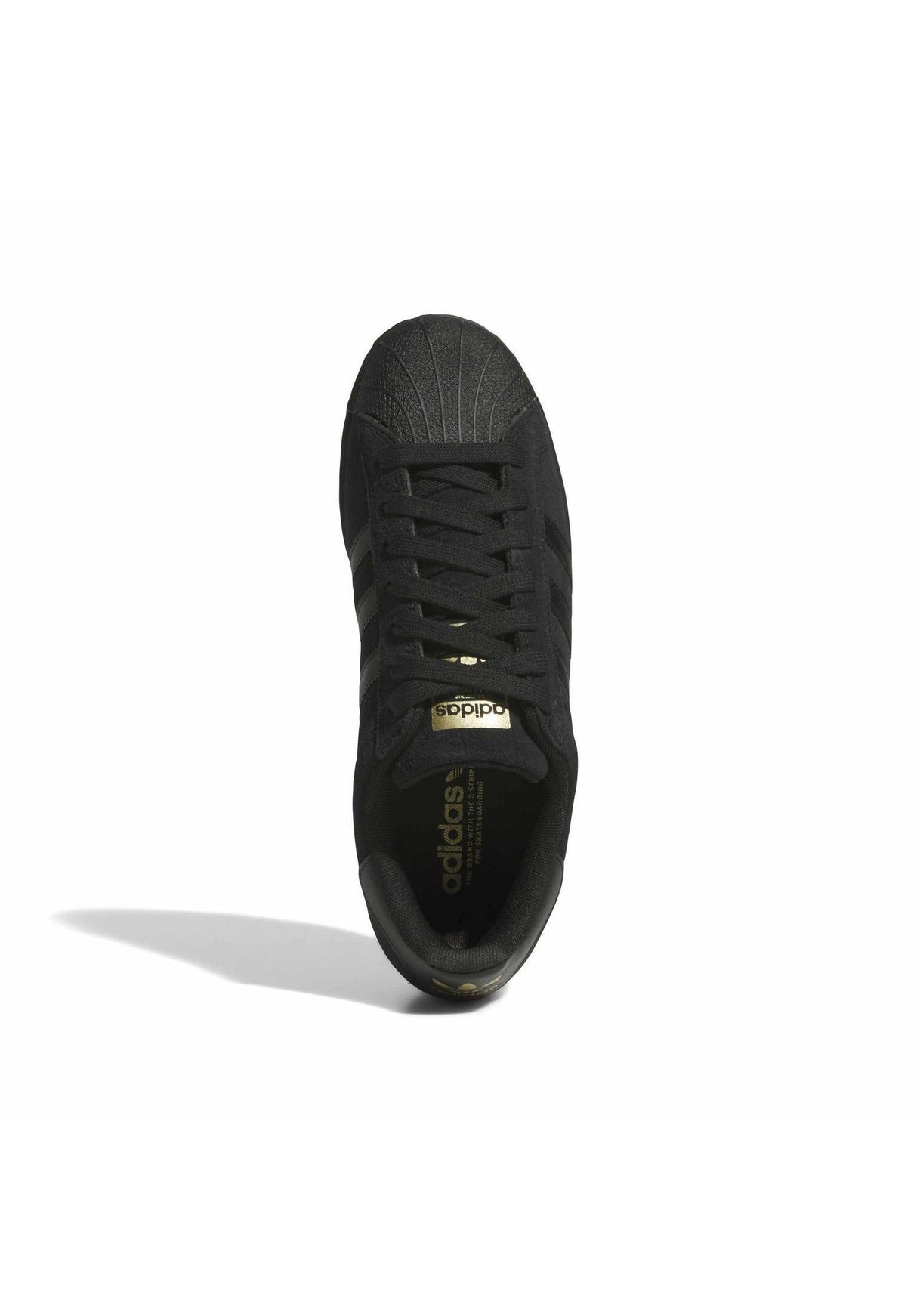adidas-skateboarding Superstar ADV Schuhe Jungs coreblack-coreblack-goldmetallic – Detailansicht 2