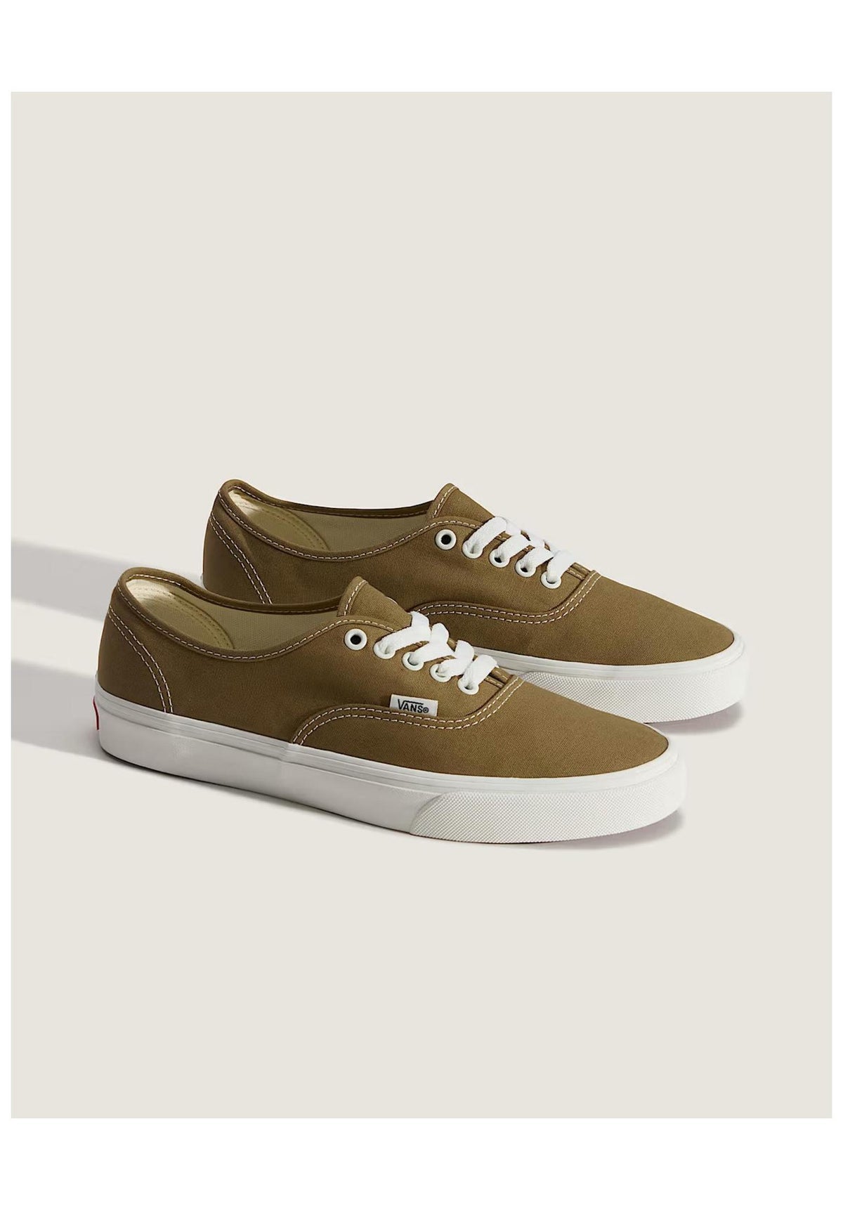 Vans Authentic Schuhe Jungs colortheory-olivebrown – Rückenansicht