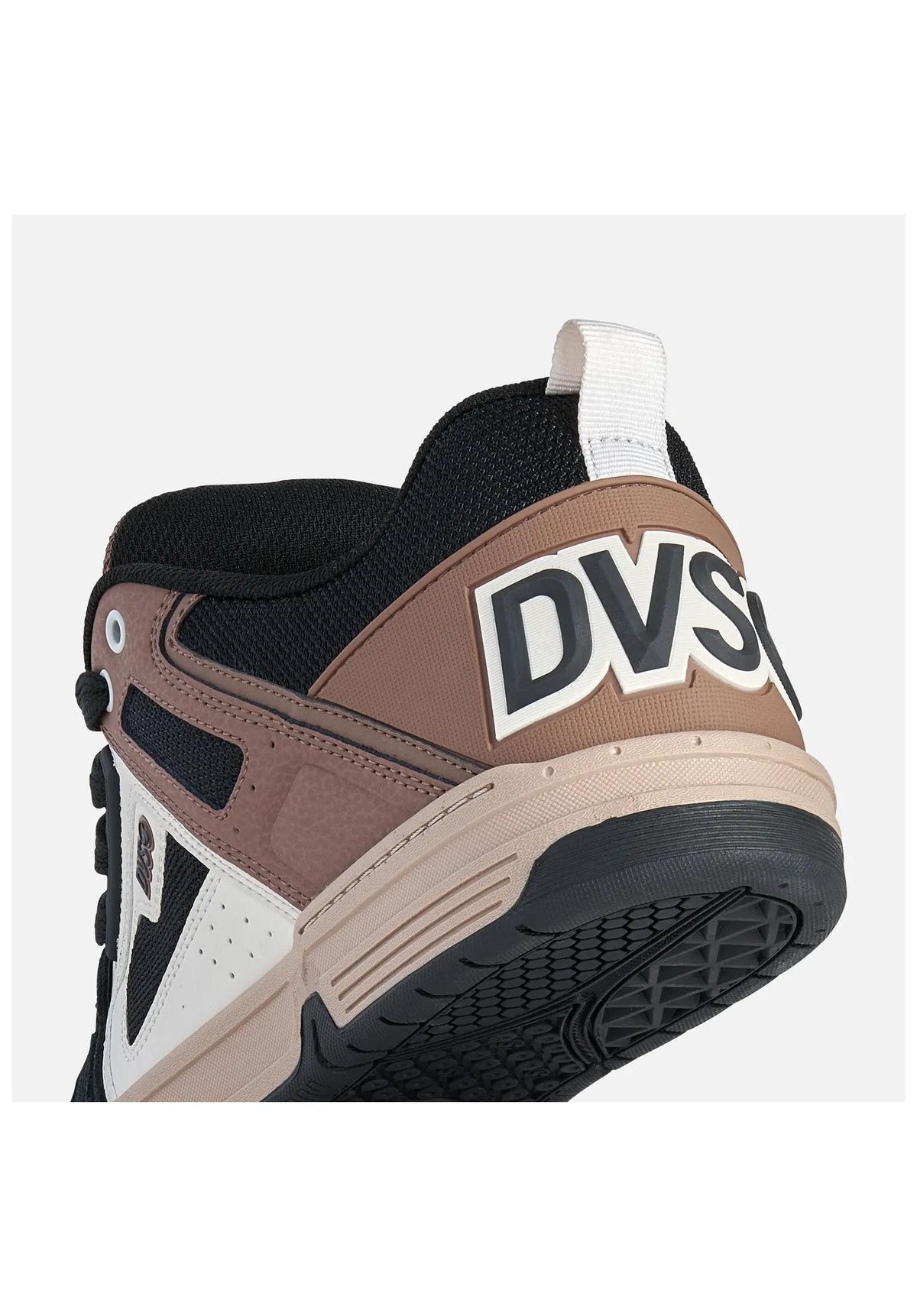 DVS Comanche Schuhe Jungs black-taupe-brown – Rückenansicht