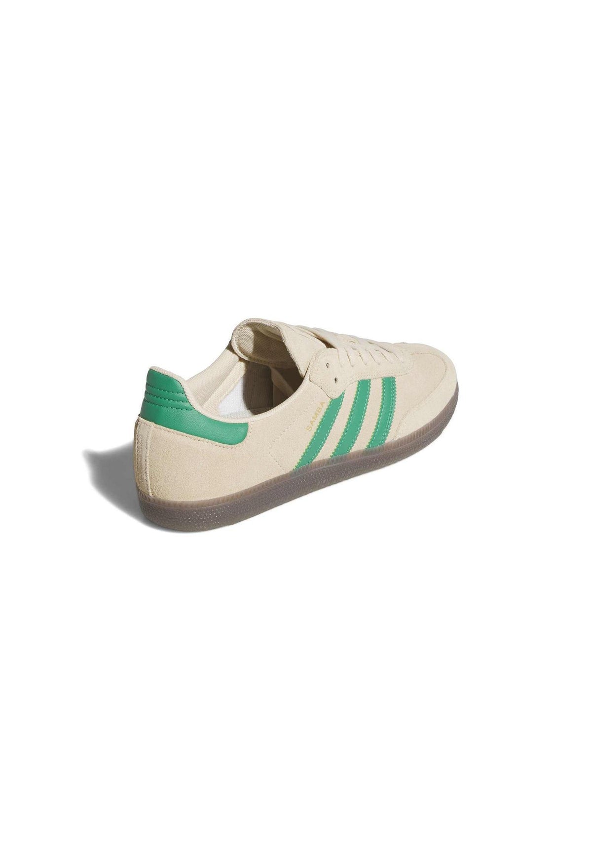 adidas-skateboarding Samba ADV Schuhe Jungs sandstrata-courtgreen-gum4 – Rückenansicht