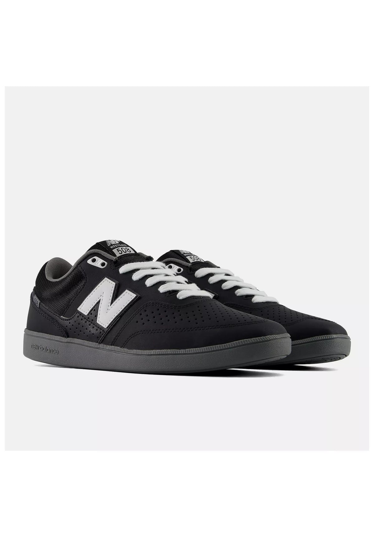 New Balance Numeric 508 Brandon Westgate Schuhe Jungs black-white-grey – Rückenansicht
