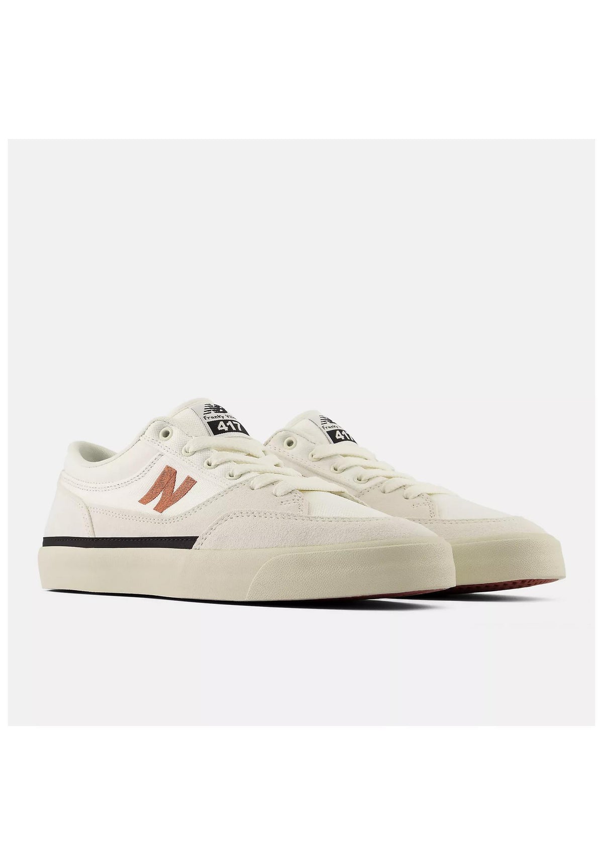 New Balance Numeric 417 Franky Villani Low Schuhe Jungs seasalt-rust – Rückenansicht