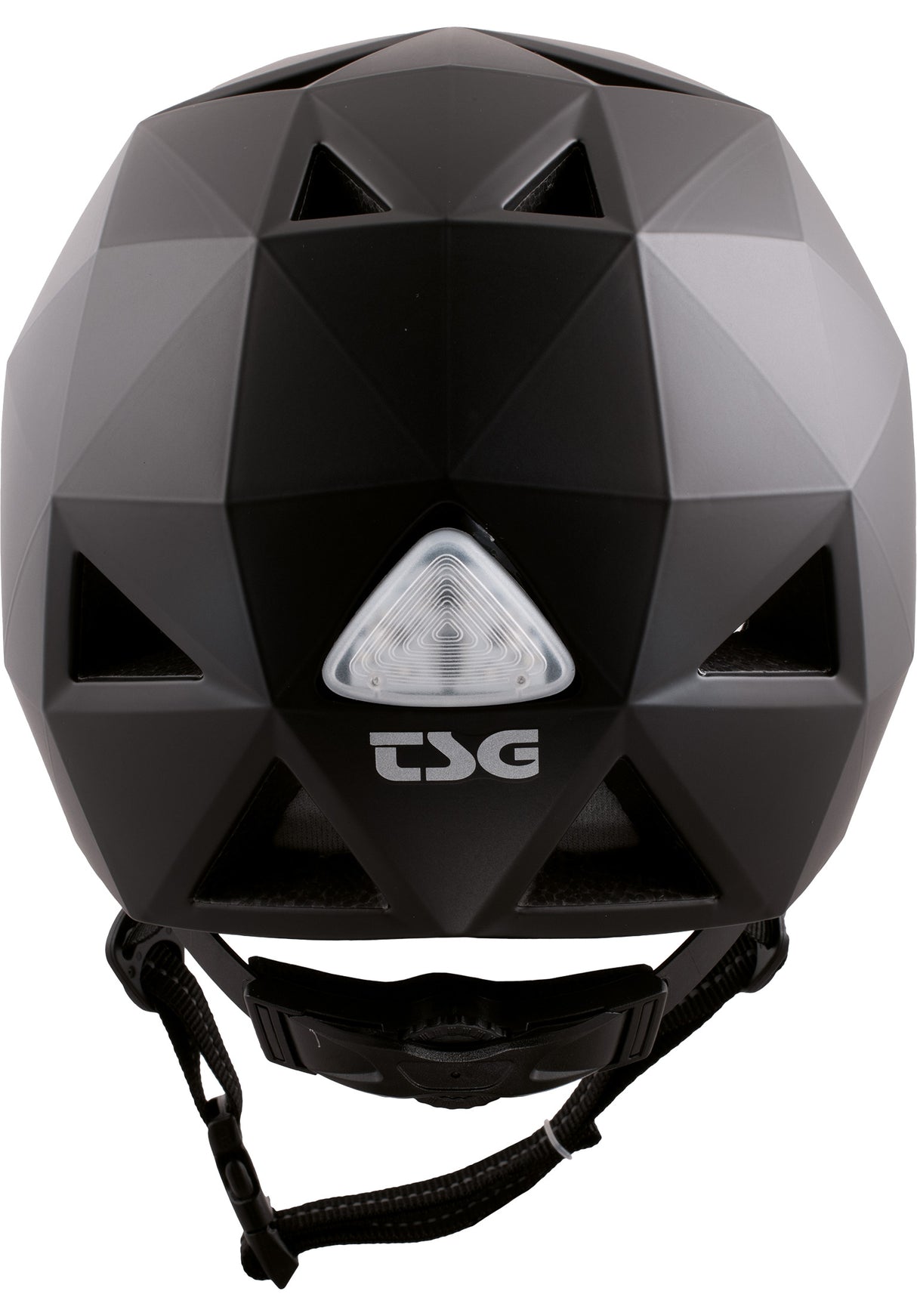 Geo Solid Color satin black Rueckenansicht