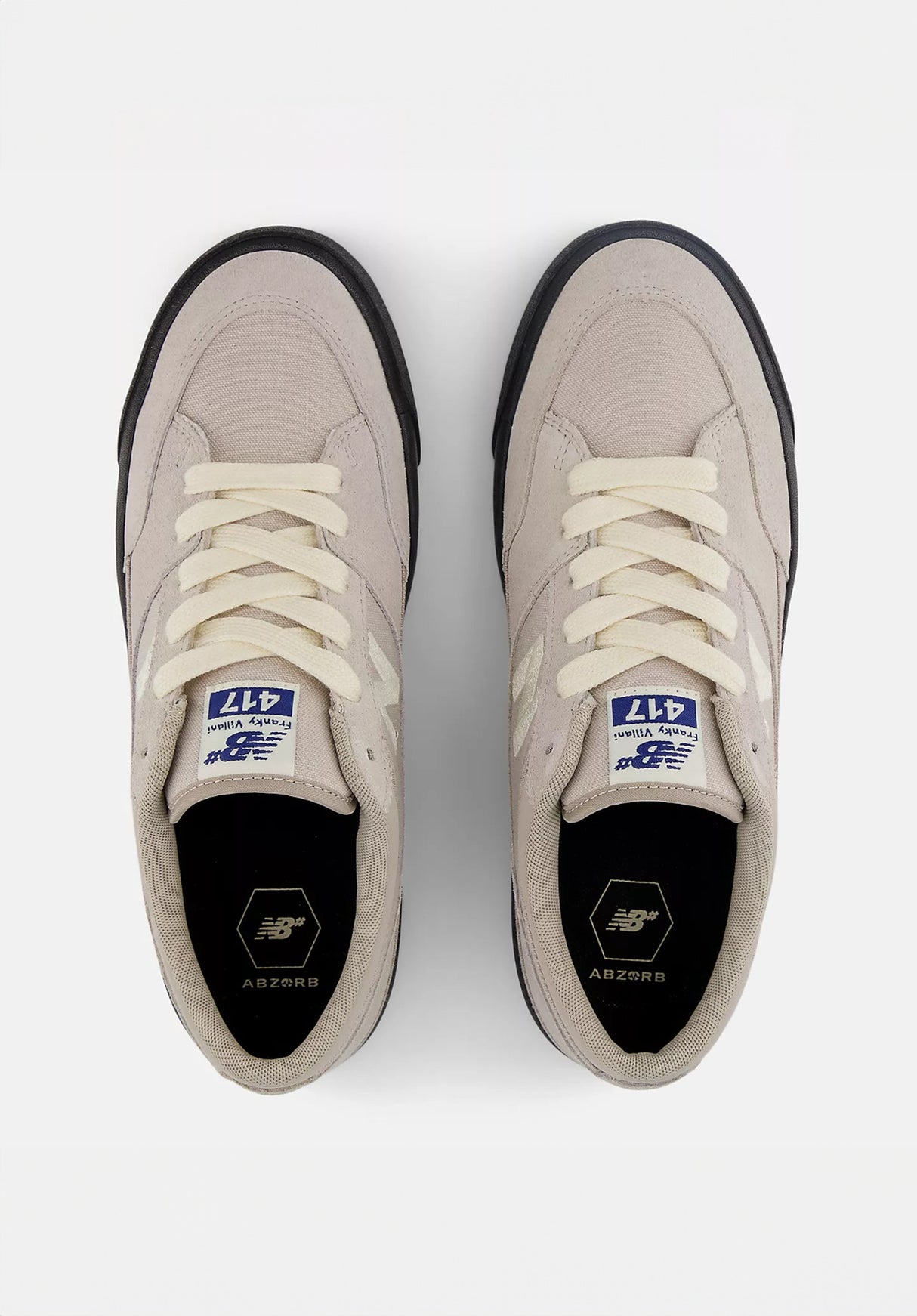 417 Low Franky Villani stone-black Closeup1