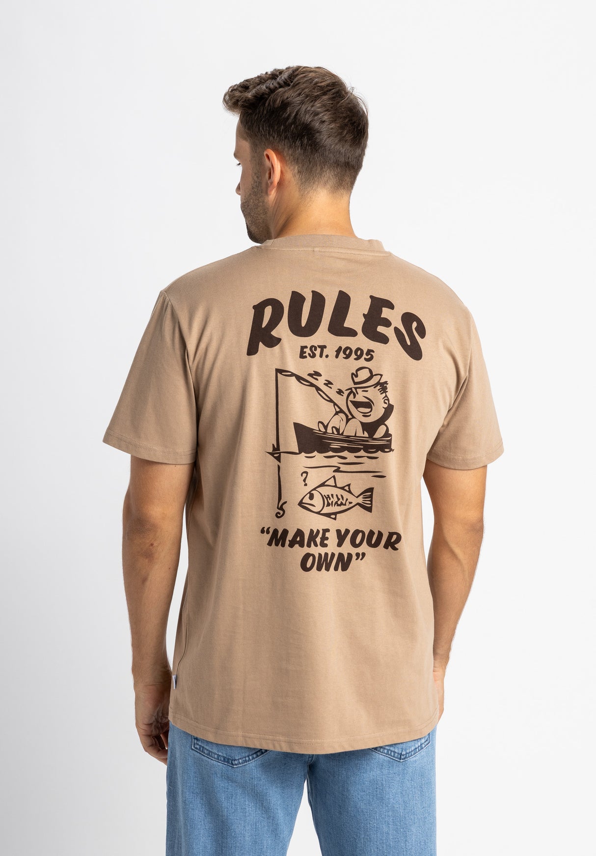 Cast taupe Rueckenansicht