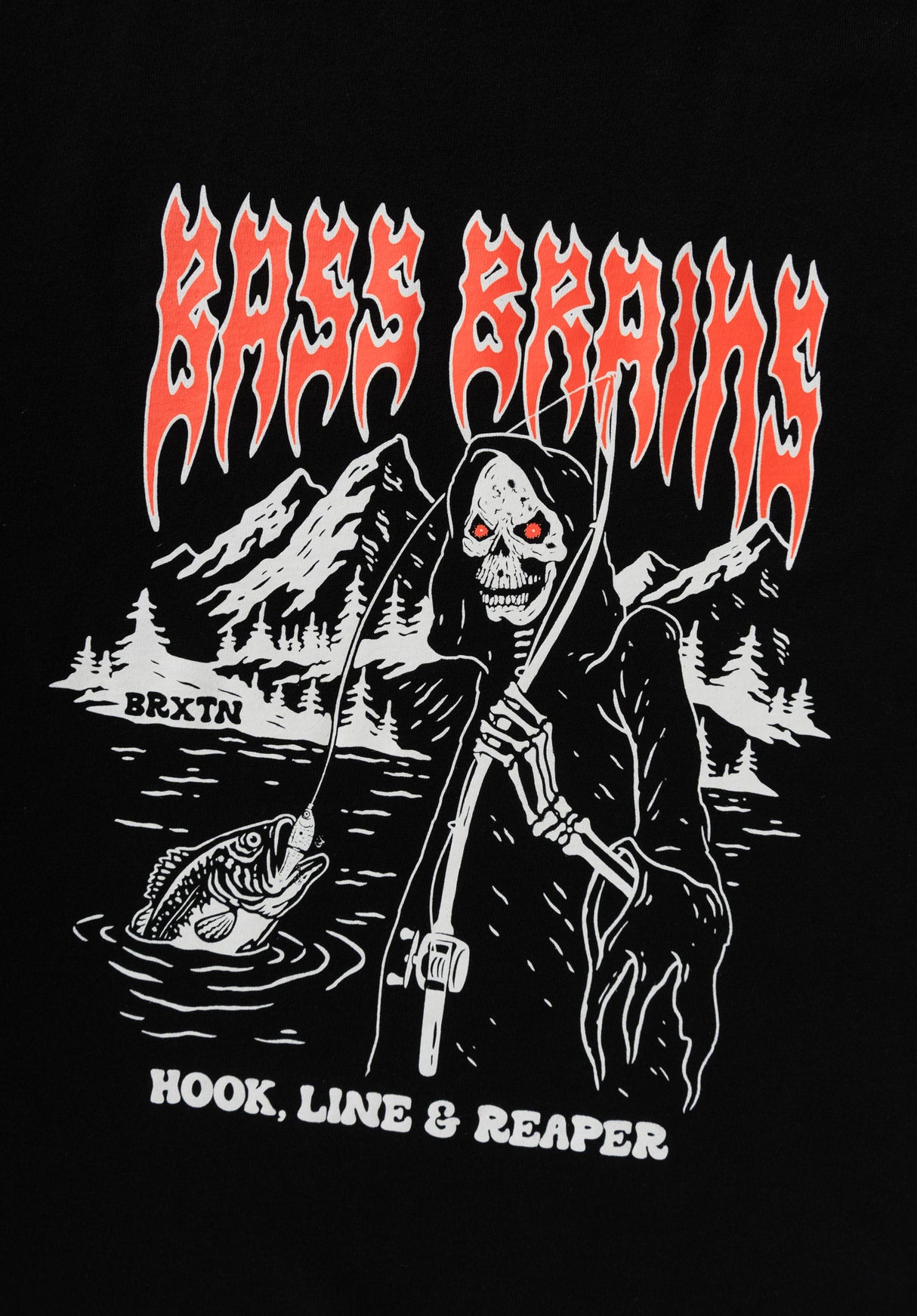 Bass Brains Reaper black Rueckenansicht