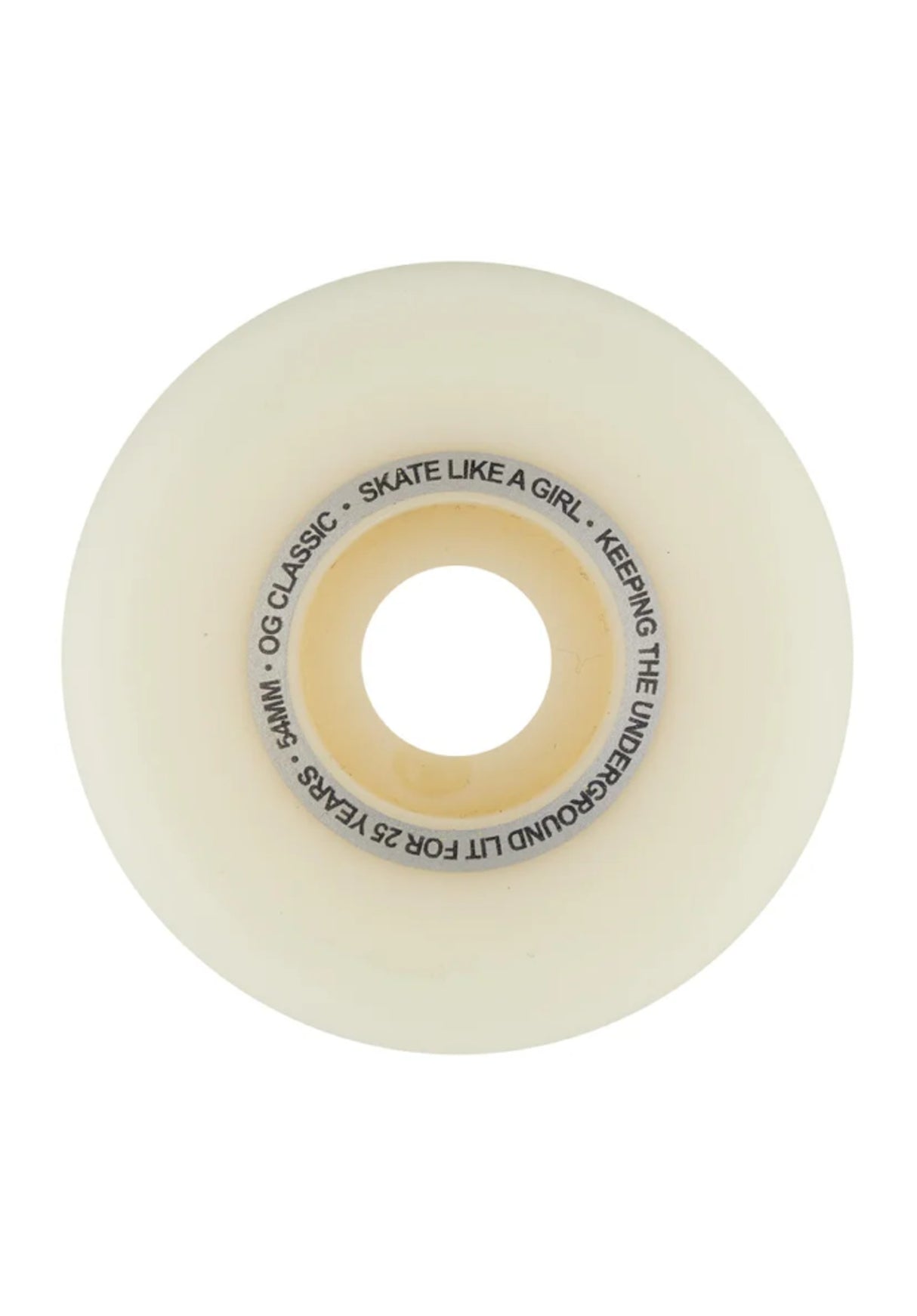 Formula Four OG Classic Skate Like A Girl 99A natural Rueckenansicht