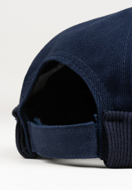 Docker Cap navy Rueckenansicht