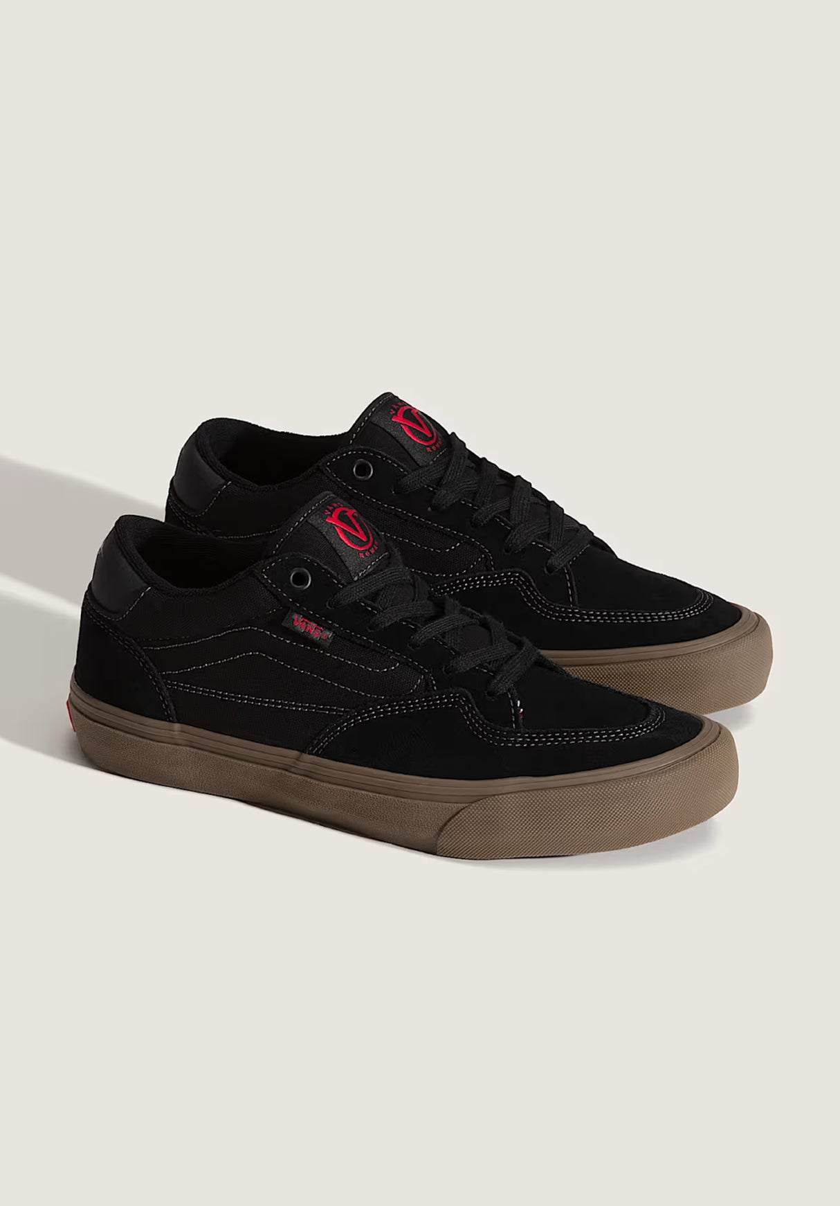 Skate Rowan black-darkgum Rueckenansicht