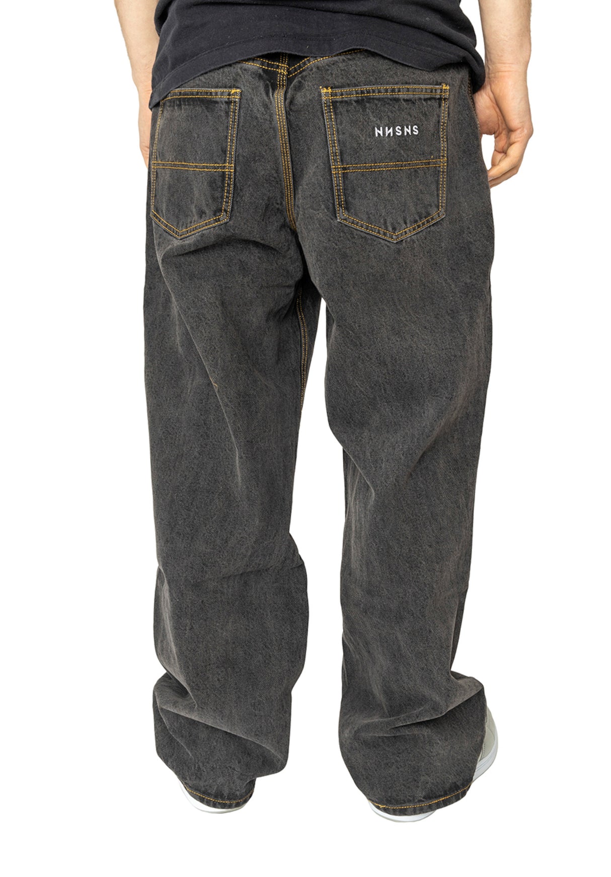 Biggerfoot washedblack Rueckenansicht