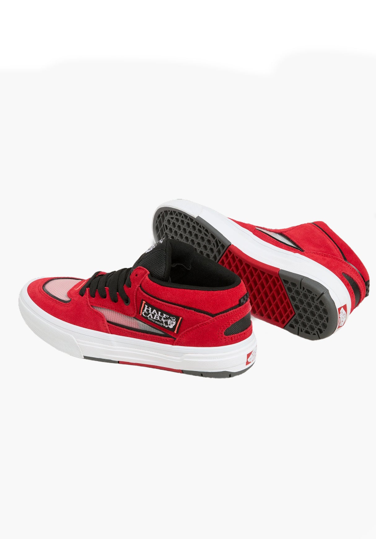 Skate Half Cab WaffleCup red-black-grey Closeup1