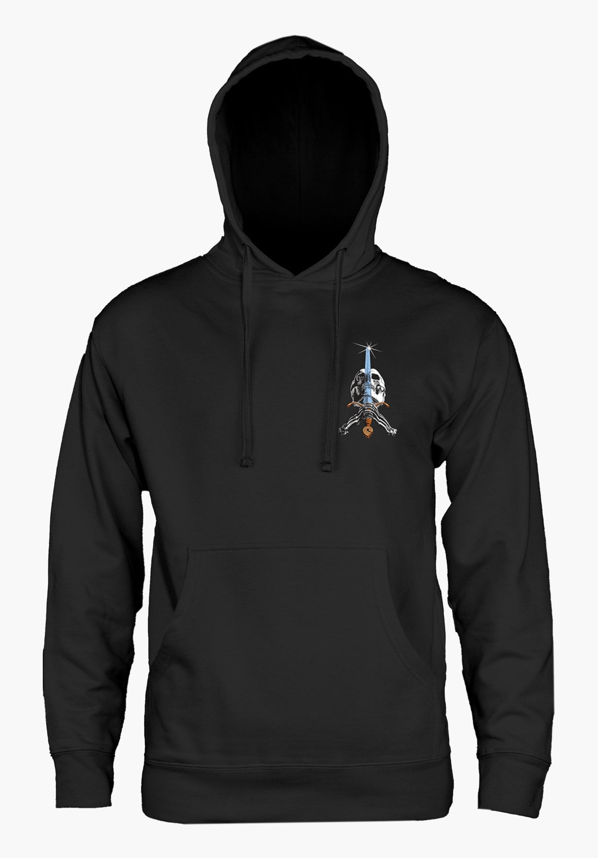 Skull & Sword black Rueckenansicht