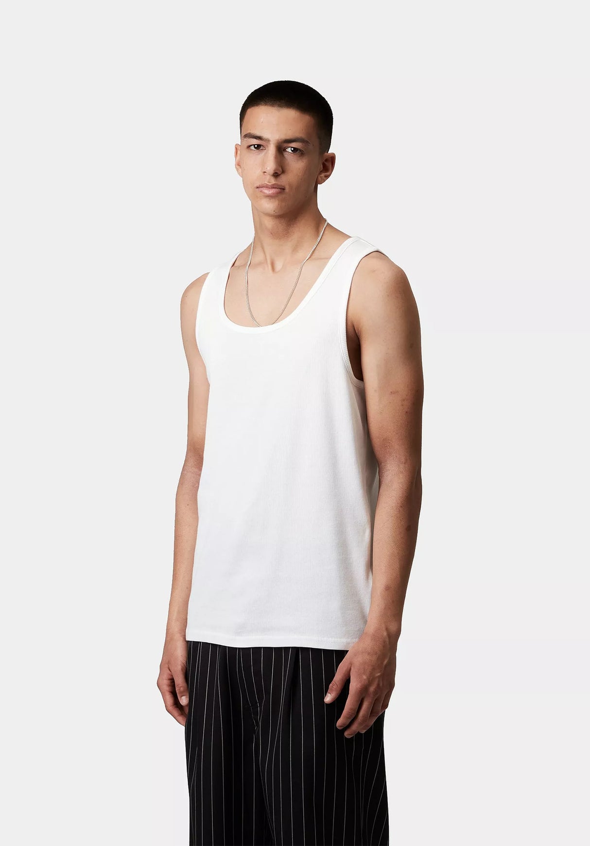 A-Shirt 2 Pack white2 Rueckenansicht