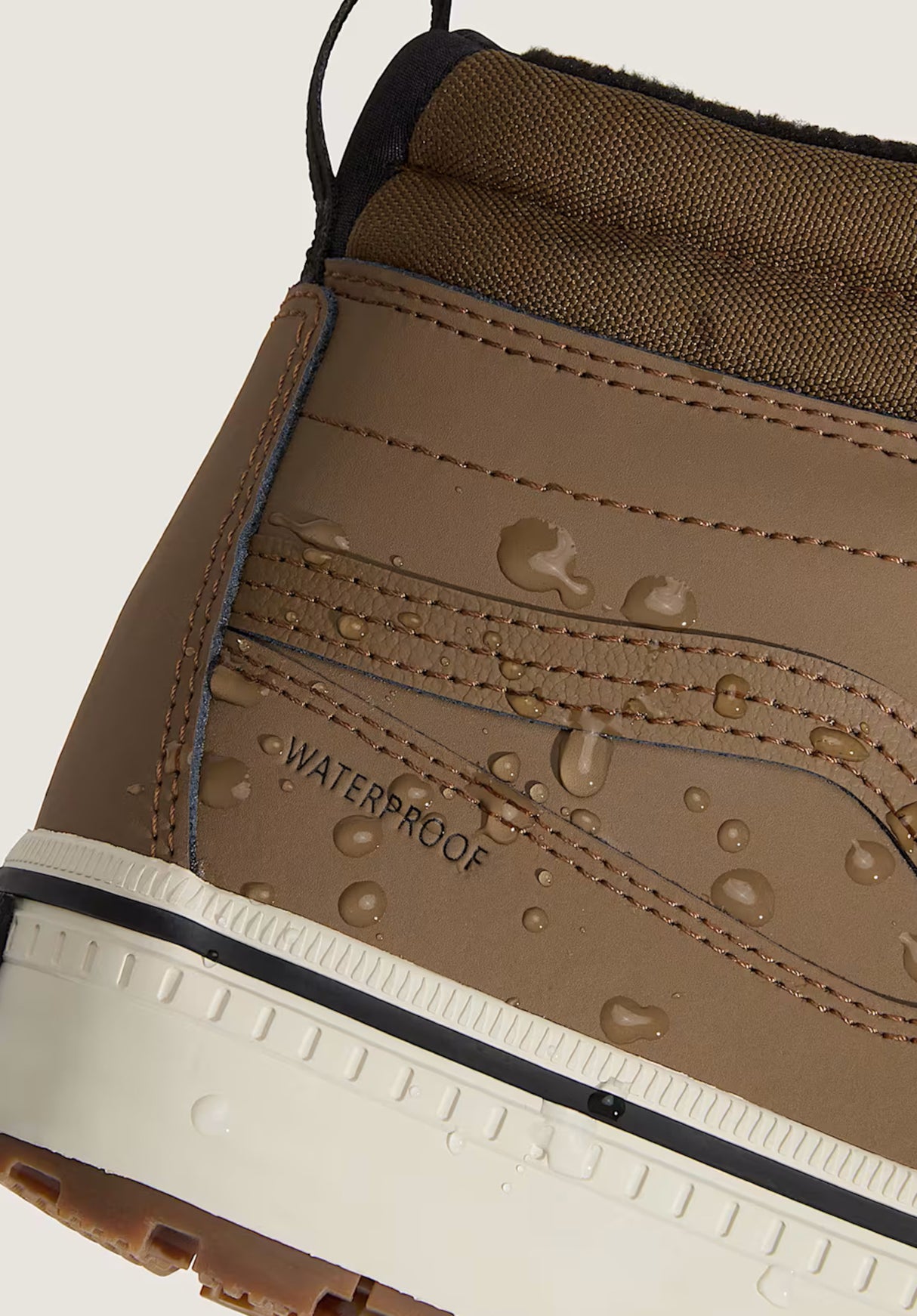 MTE Sk8-Hi Waterproof Insulated sepia-marshmallow Seitenansicht