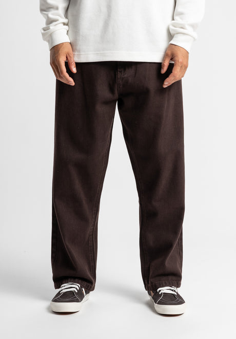 Boogy darkbrown-denim Vorderansicht