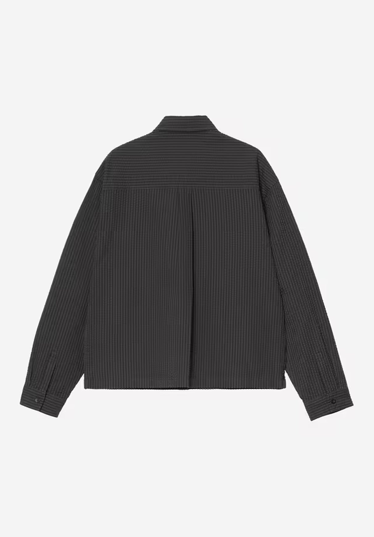 W' L/S Toland Shirt tolandstripe-black Rueckenansicht