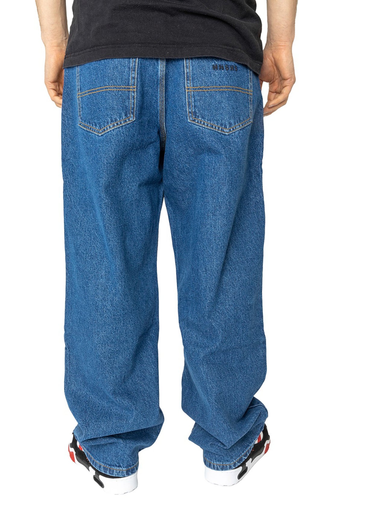 Biggerfoot darkdenim Rueckenansicht