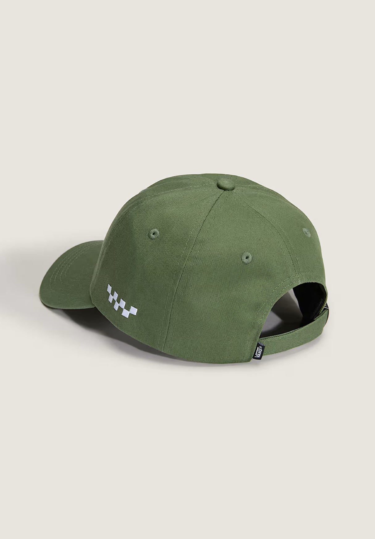 Check Side Curved Bill Jockey pineforest Rueckenansicht