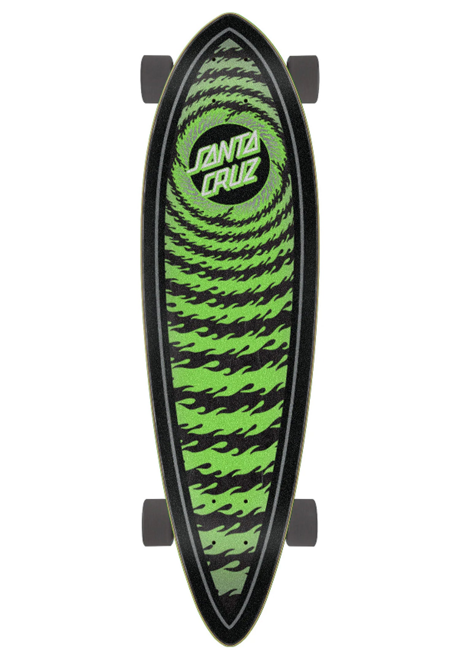 Flame Ringed Dot Pintail Cruiser black-green Rueckenansicht Zoom Image