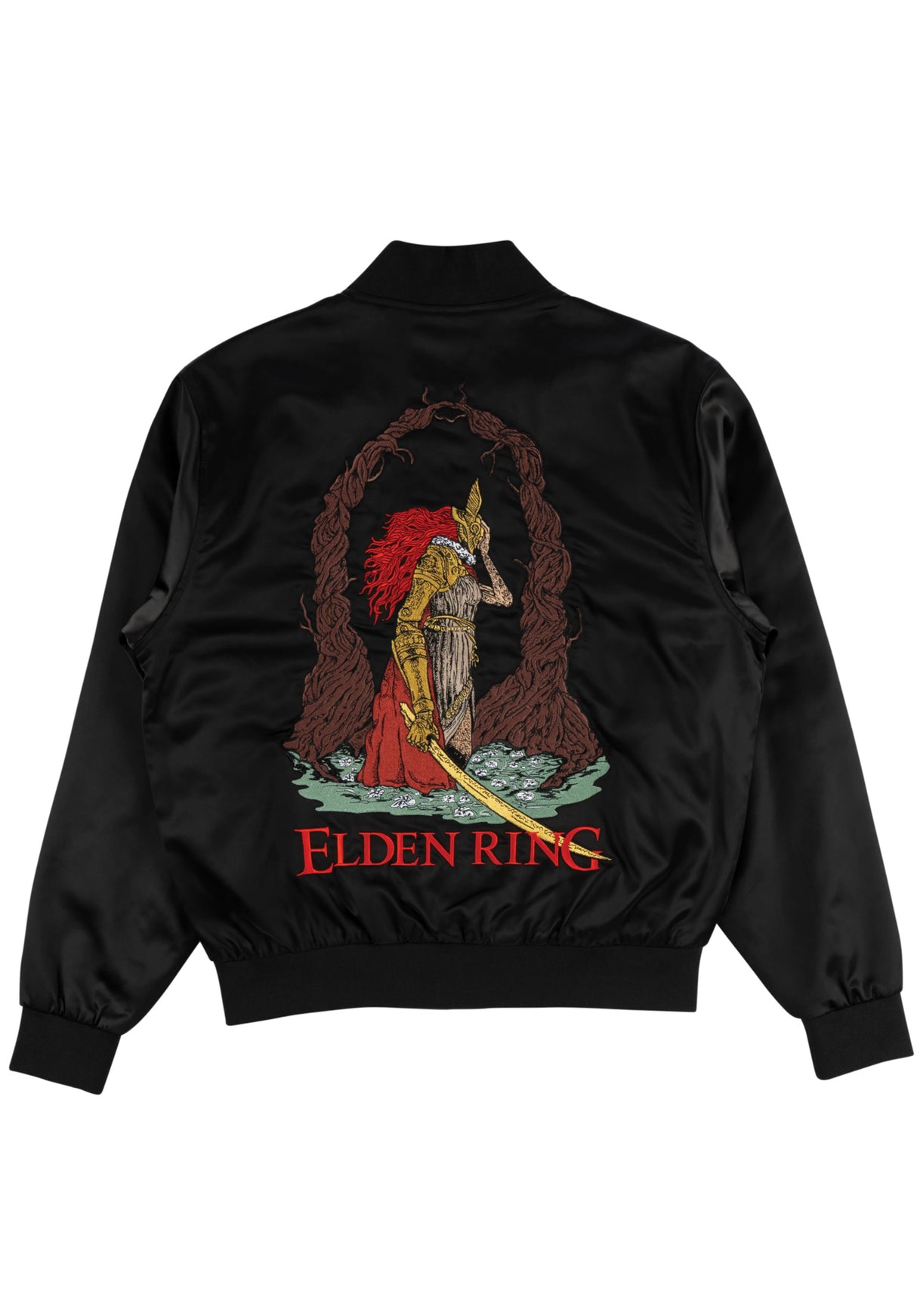 x Eldenring Malenia black Rueckenansicht