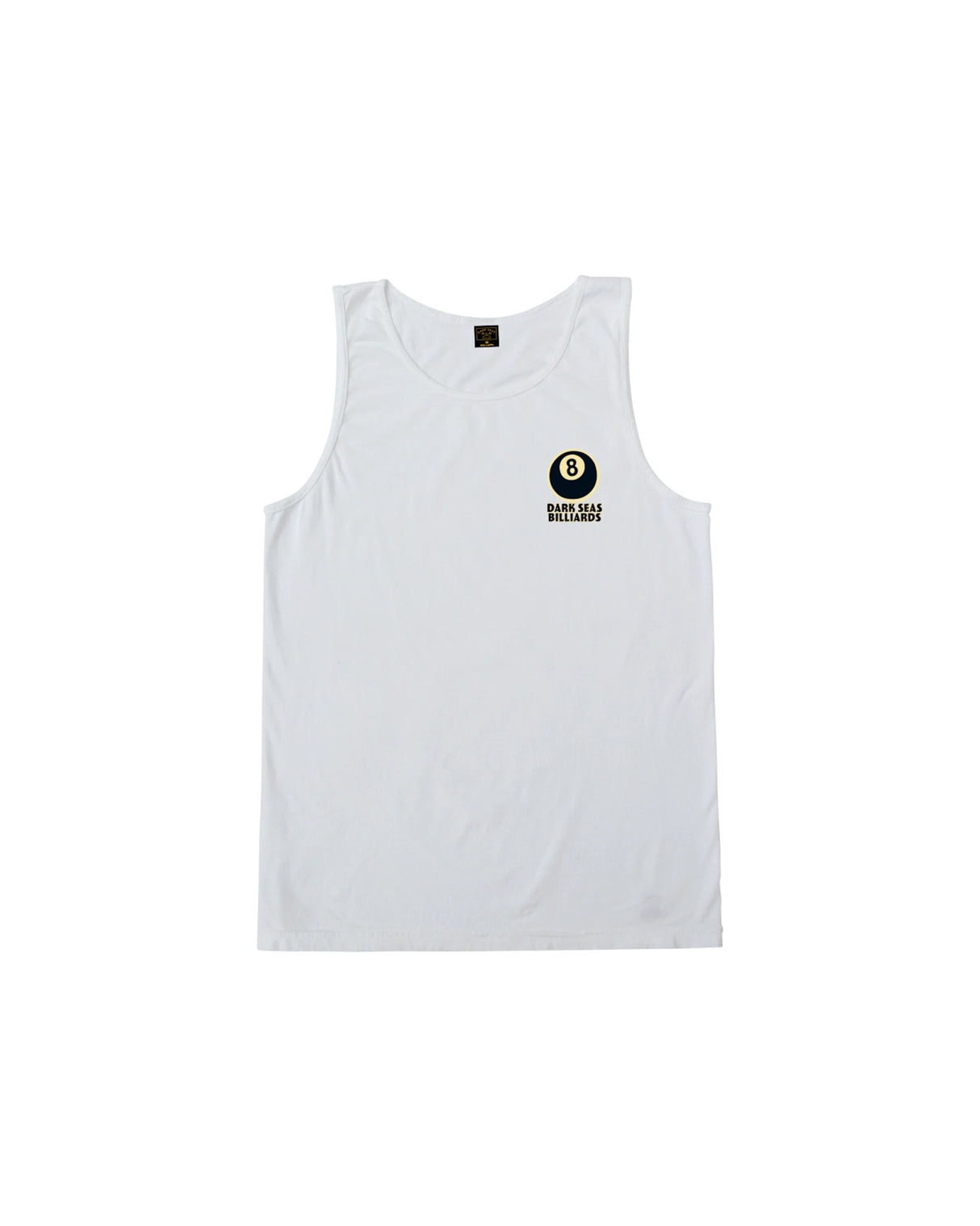 Eight Ball white Rueckenansicht