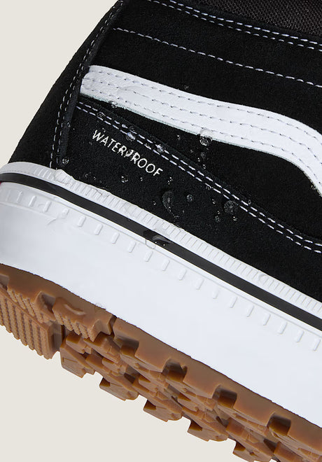 MTE Sk8-Hi Waterproof Insulated black-white Seitenansicht