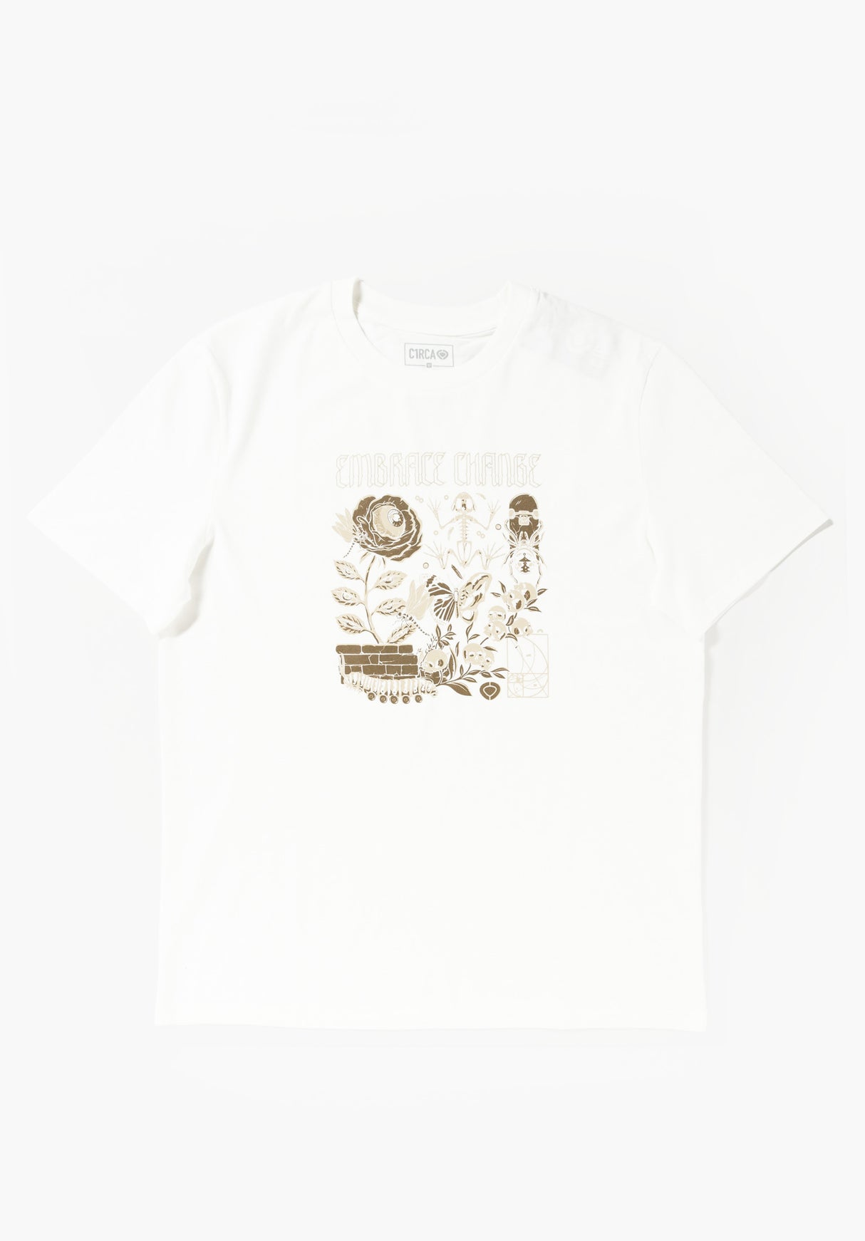 Mutation Tee offwhite Vorderansicht