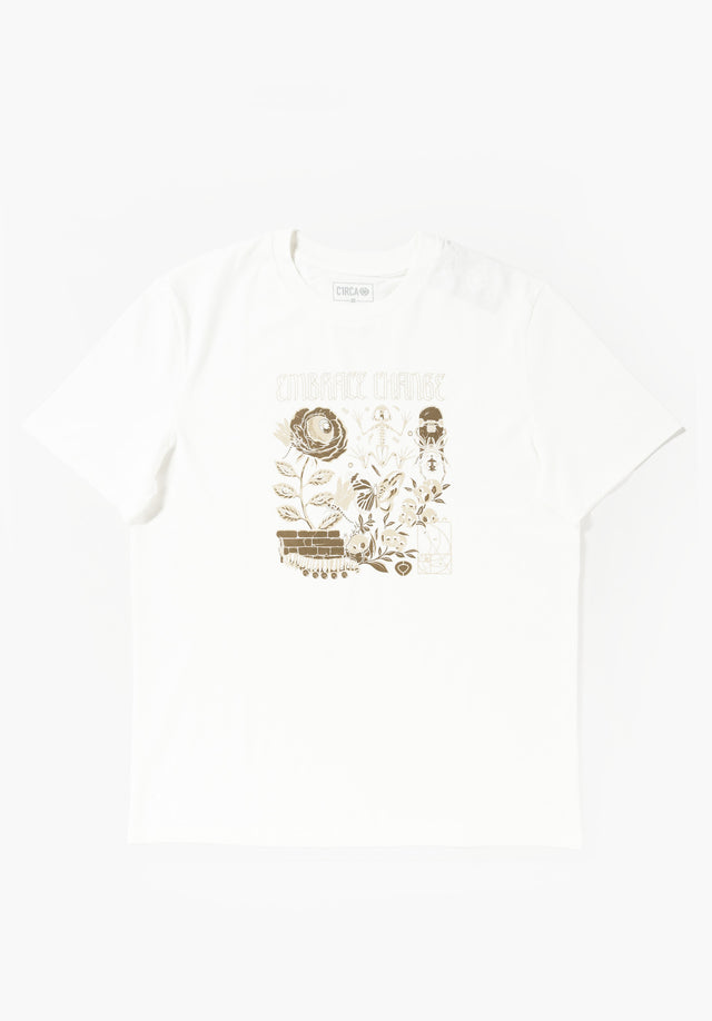 Mutation Tee offwhite Vorderansicht