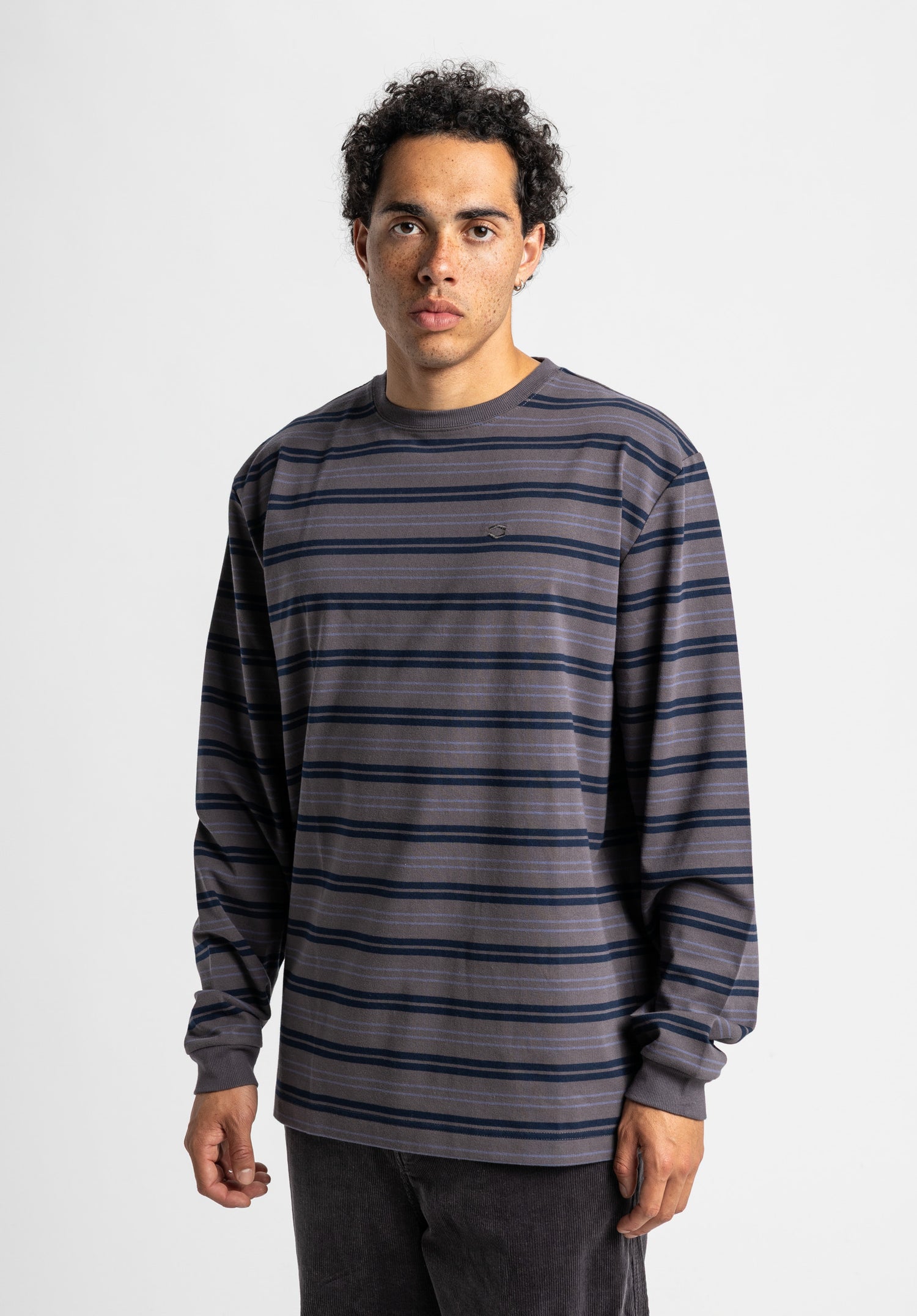 Icon Stripes grey-striped Rueckenansicht Zoom Image