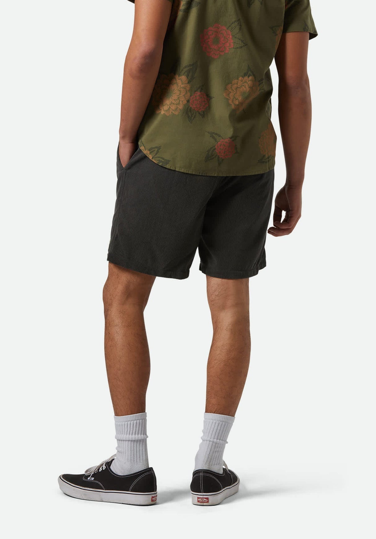 Everyday Corduroy washedblack Rueckenansicht