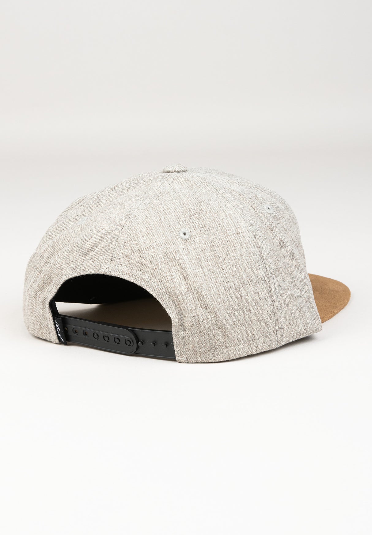 Suede 6-Panel heatherlightgrey Rueckenansicht