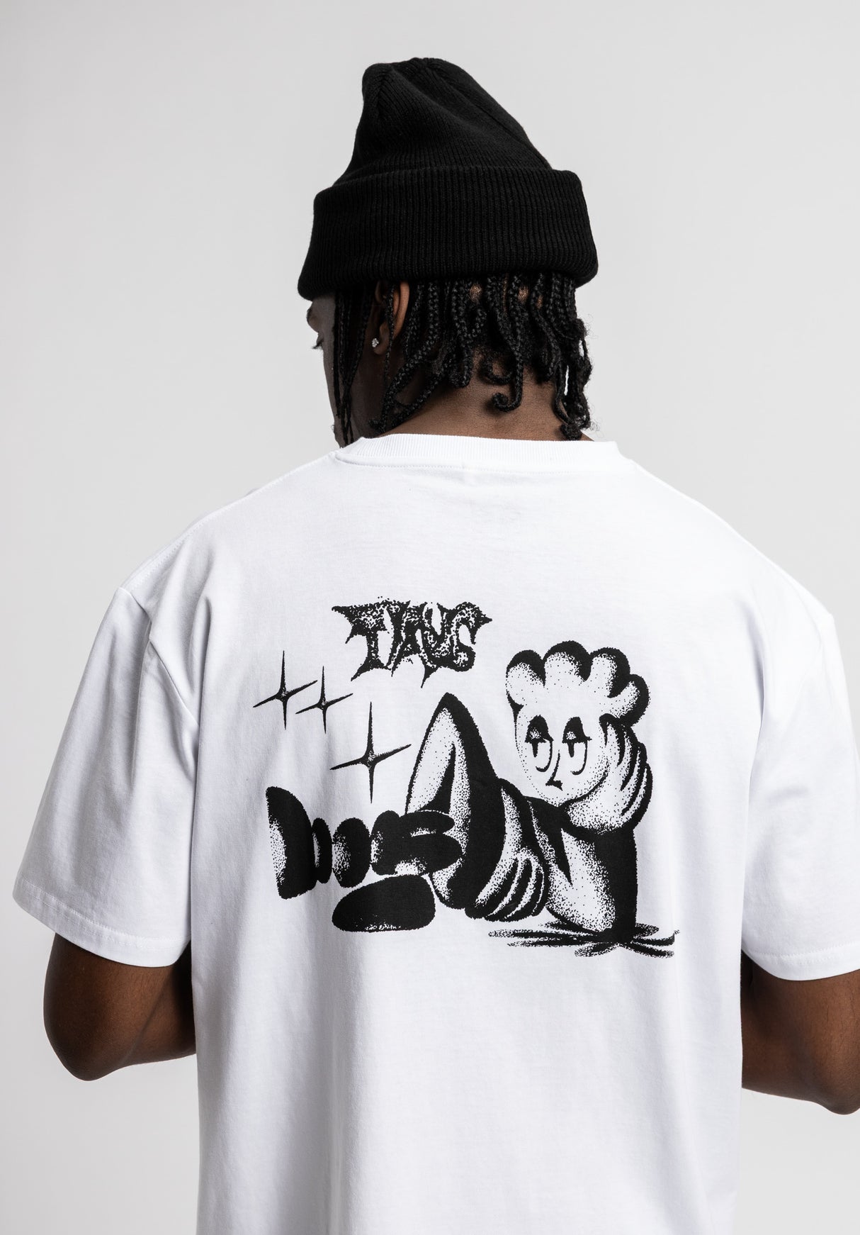 No Time white Closeup1