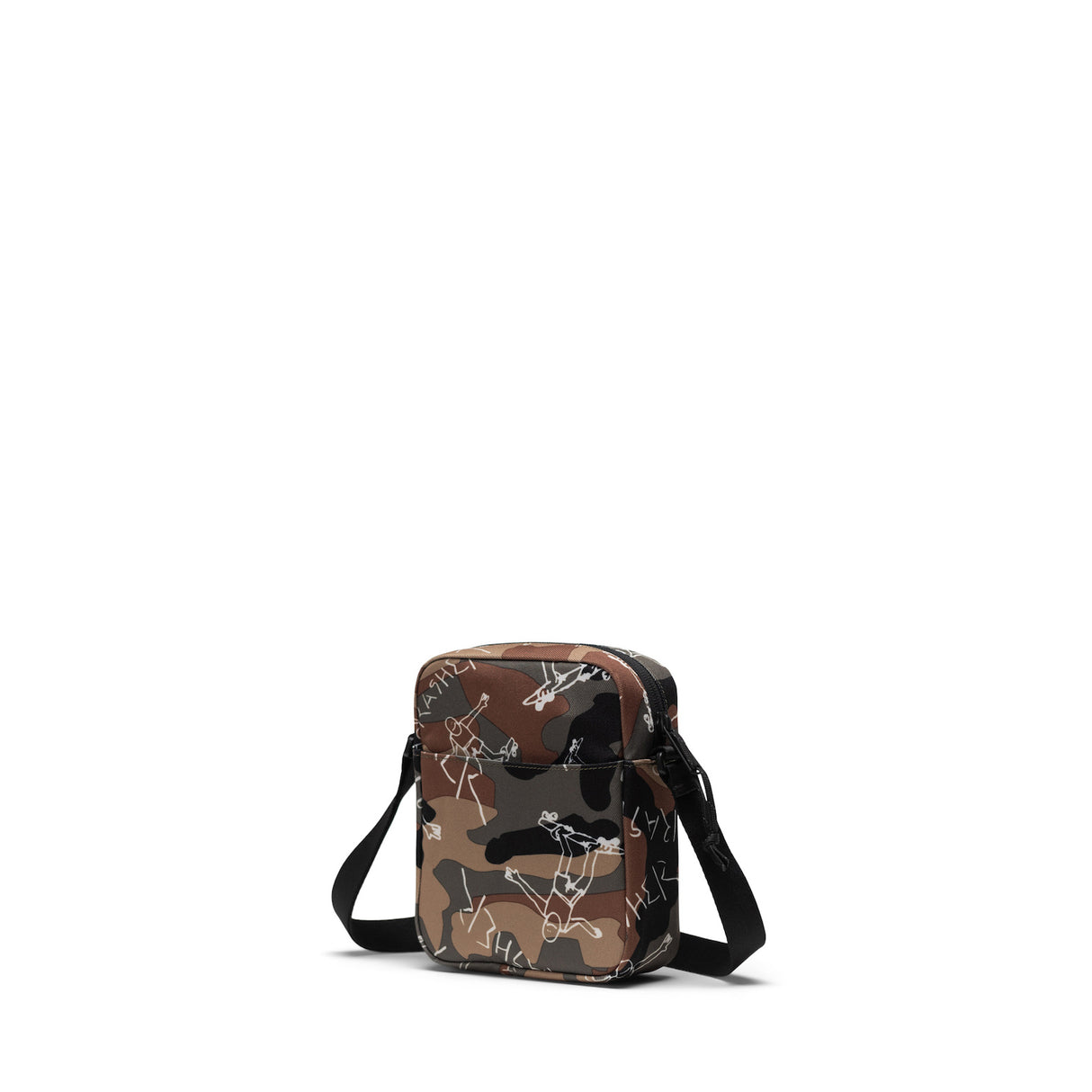 Thrasher Gonz Heritage Crossbody woodland-camo Rueckenansicht