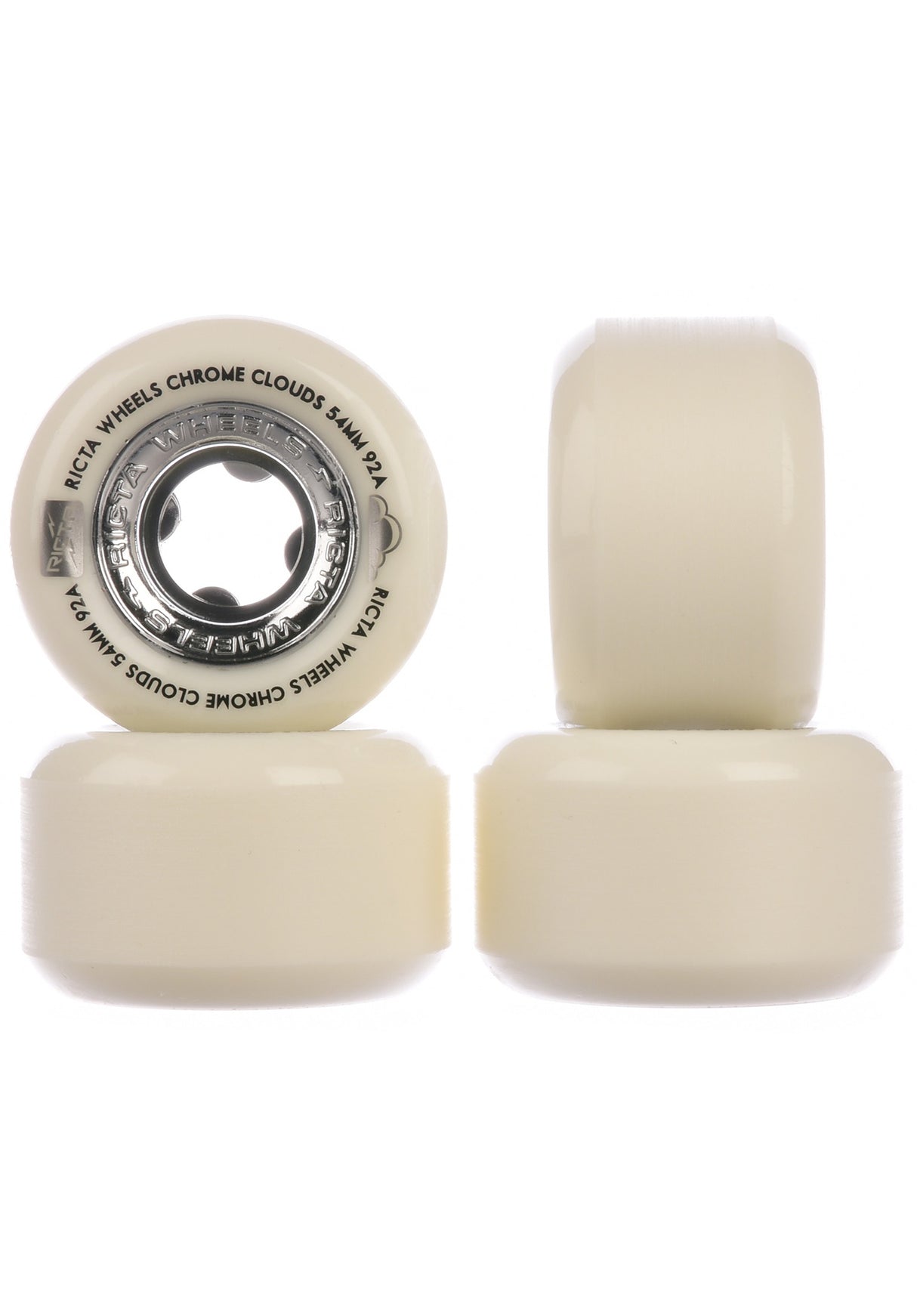 Chrome Clouds 92a white Rueckenansicht