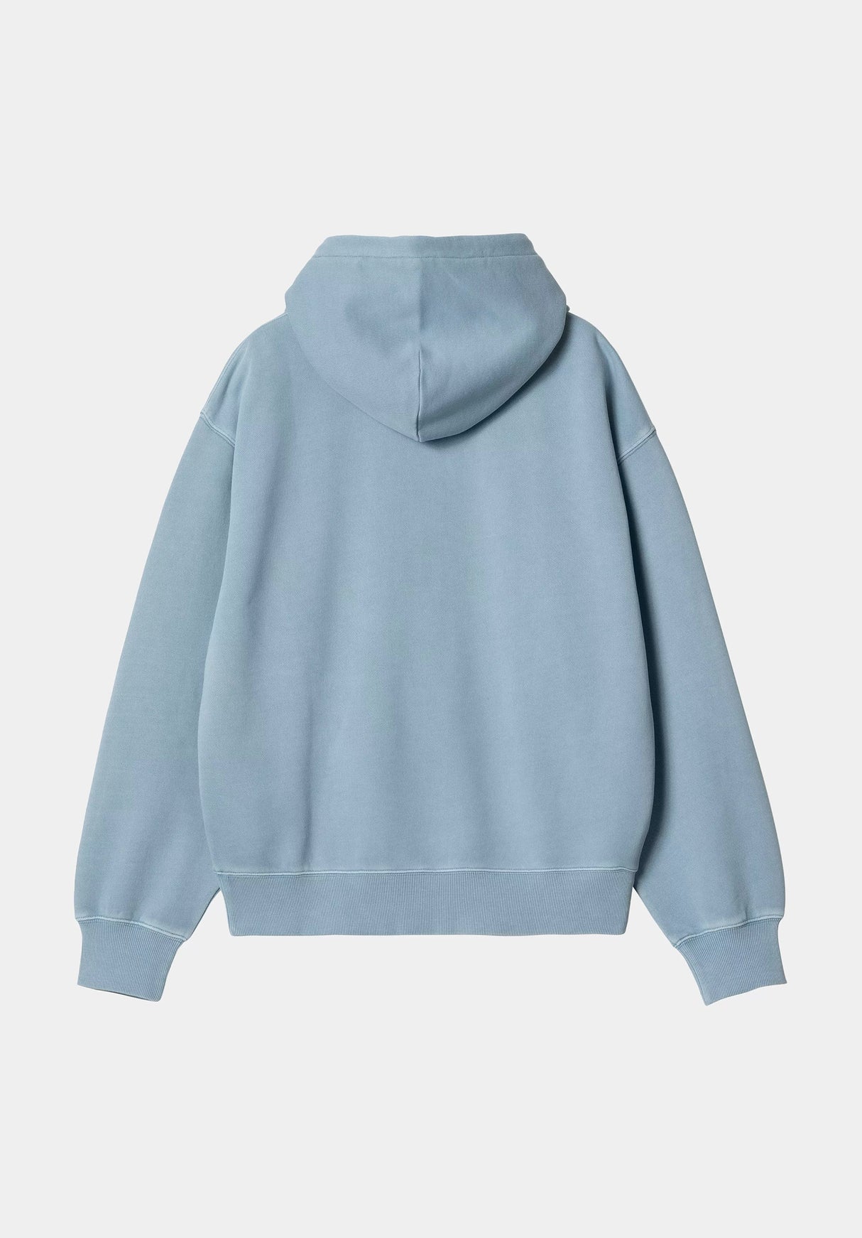 Hooded Nelson claybluegarmentdyed Rueckenansicht