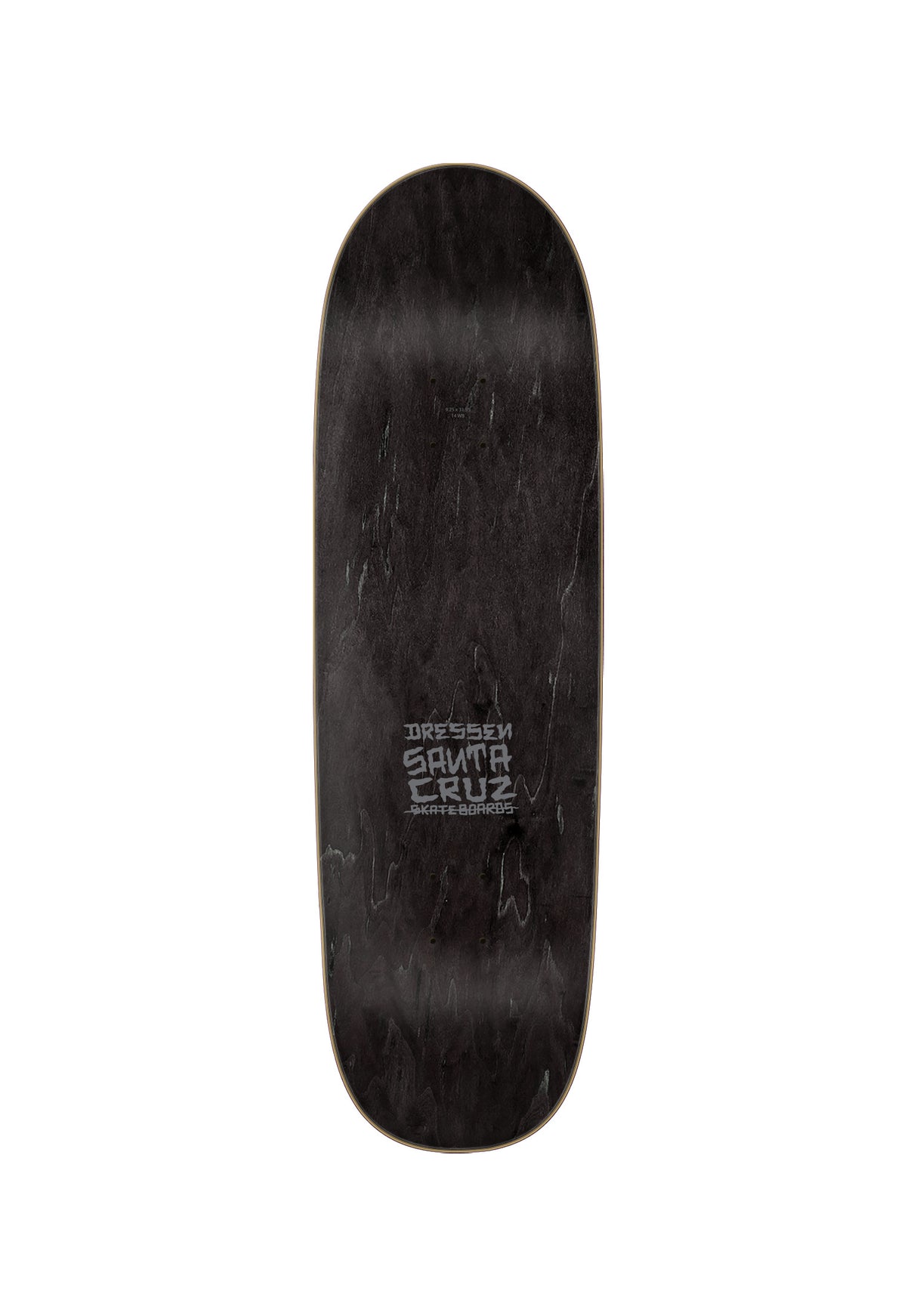 Dressen Skull Rose Pro Shaped black Rueckenansicht