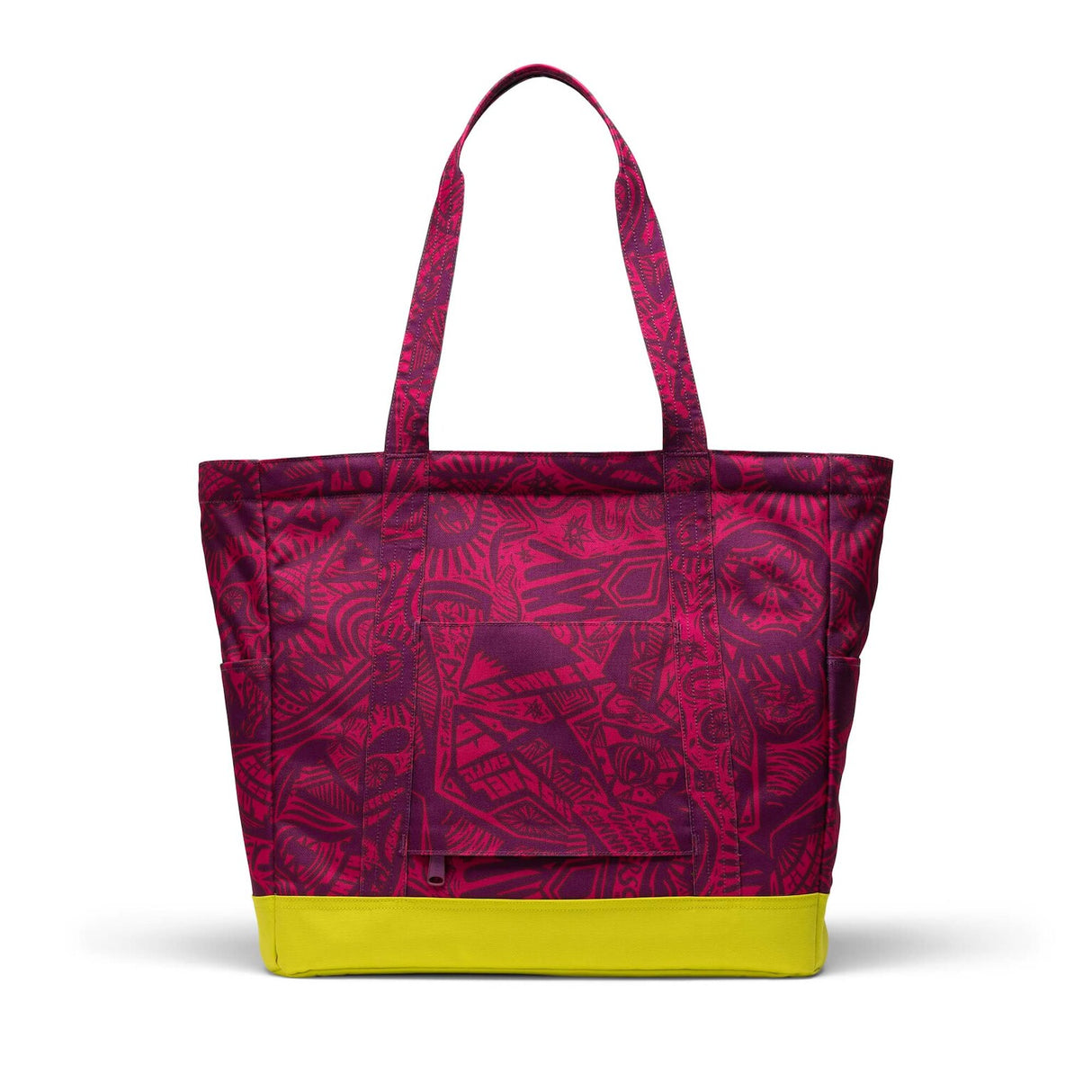 Thomas Campbell Heritage Tote TC hollyhock-evening primrose Rueckenansicht