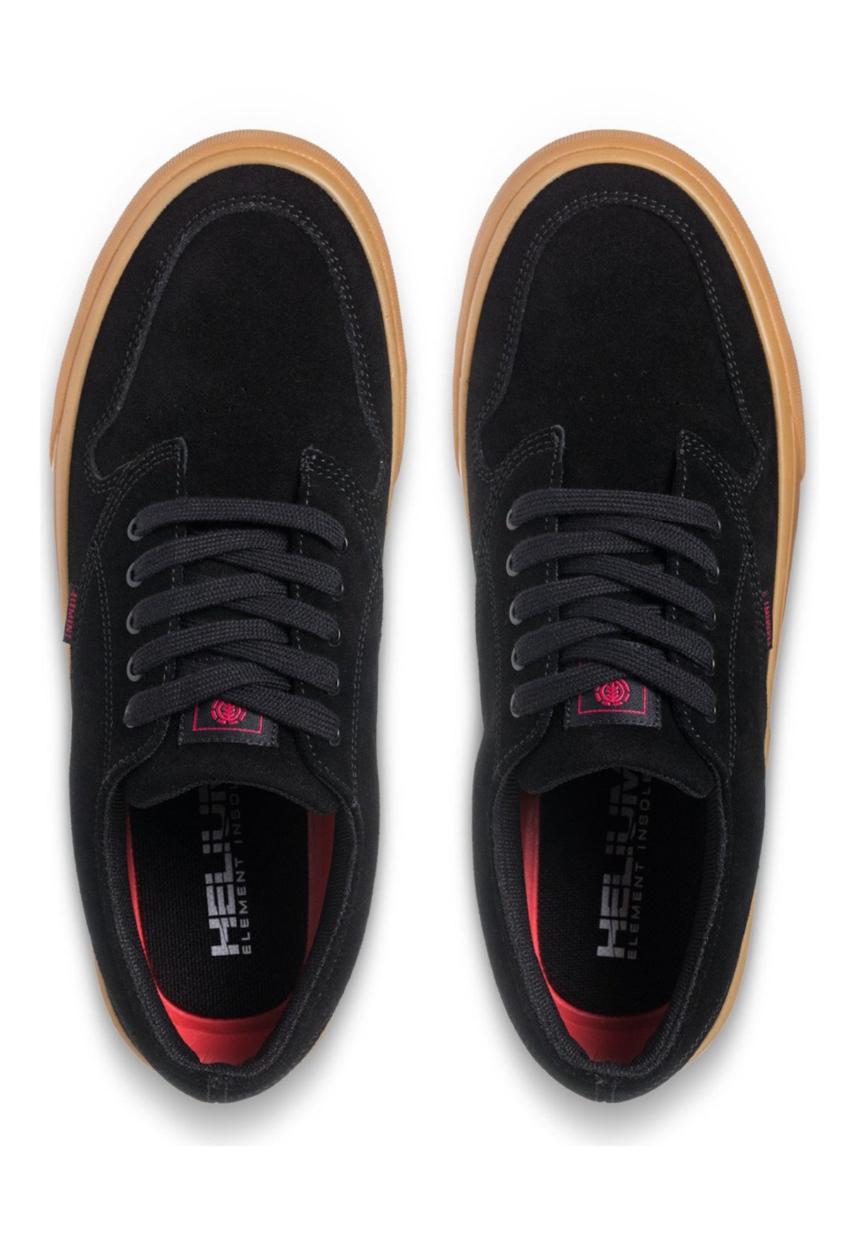Topaz C3 Leather black-gum-red Closeup1