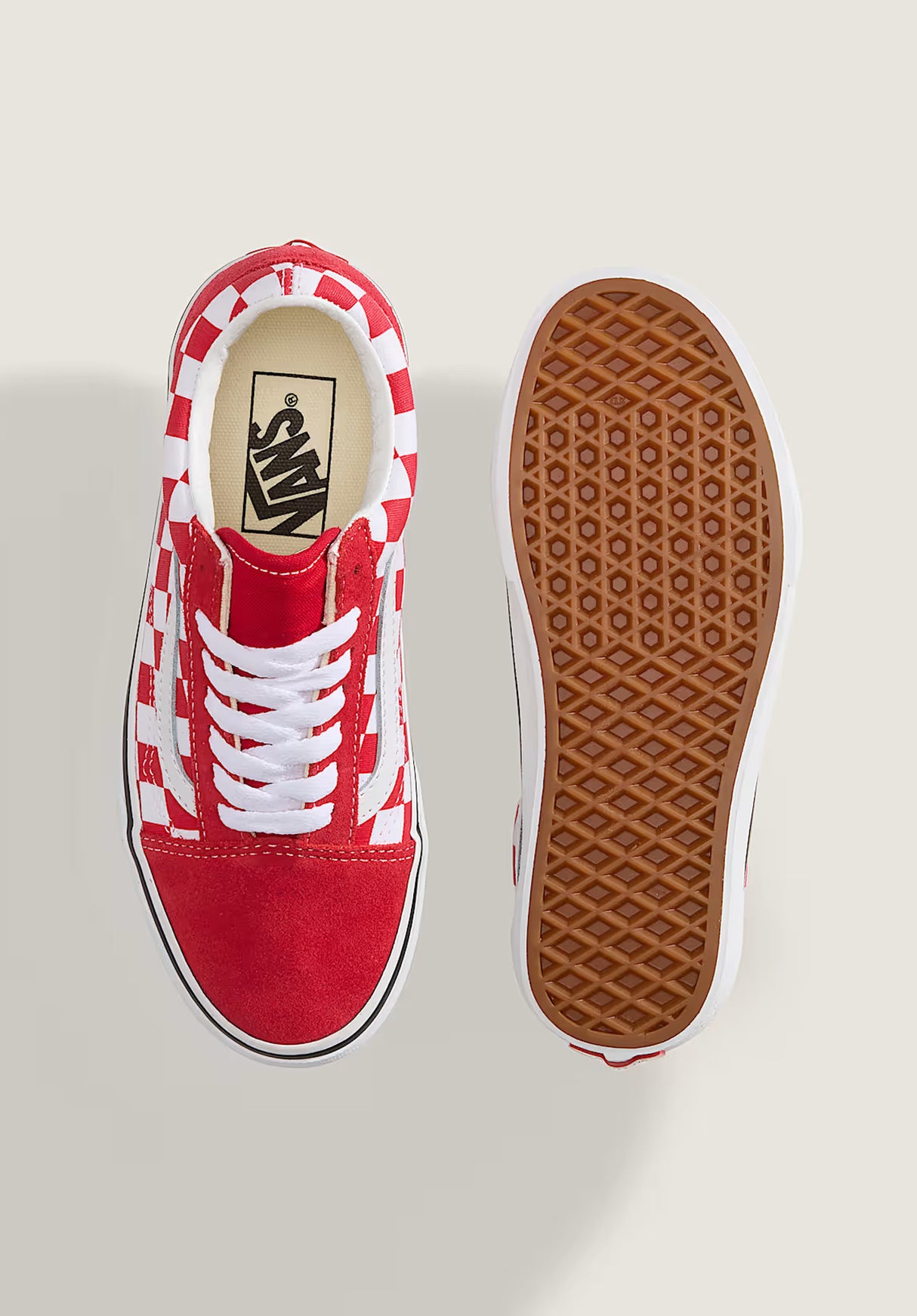 Old Skool colortheory-checkerboard-racingred Oberansicht