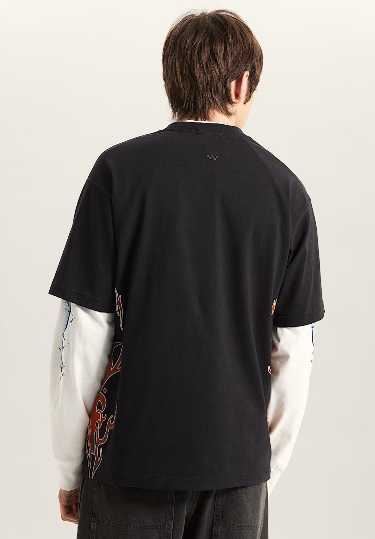 LX Dayana Slide Tribal black Closeup1