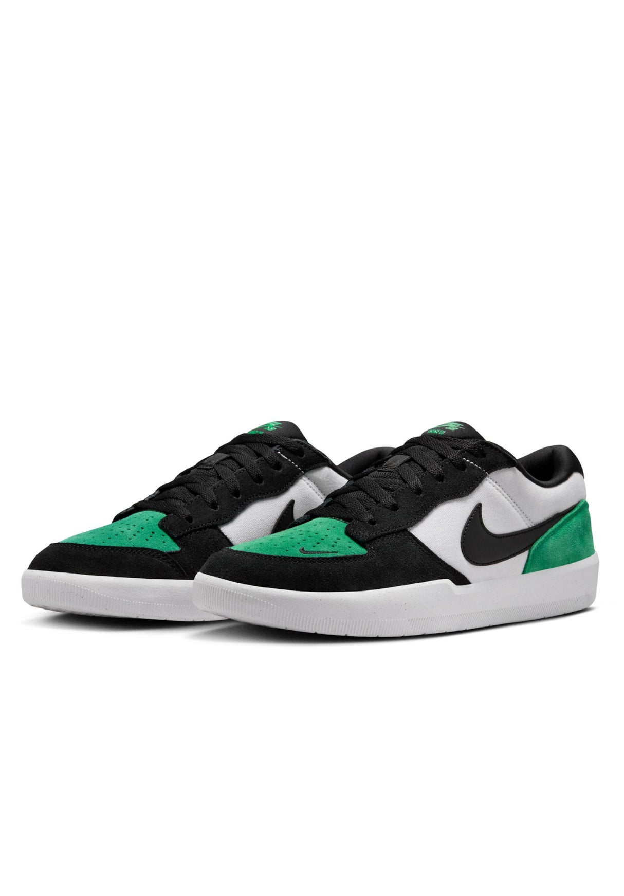 Force 58 white-black-stadiumgreen-white Rueckenansicht