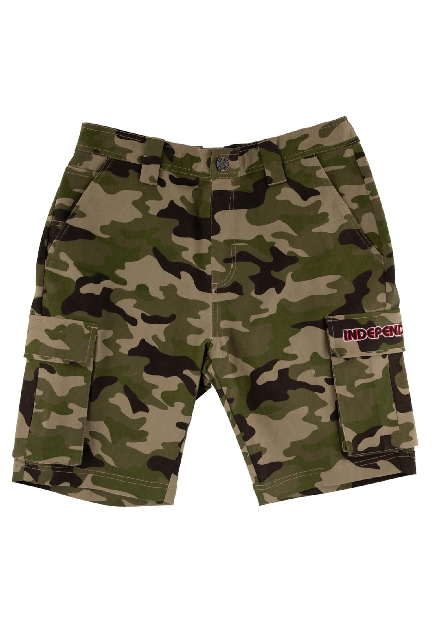 Groundwork Cargo Shorts camo Vorderansicht Zoom Image