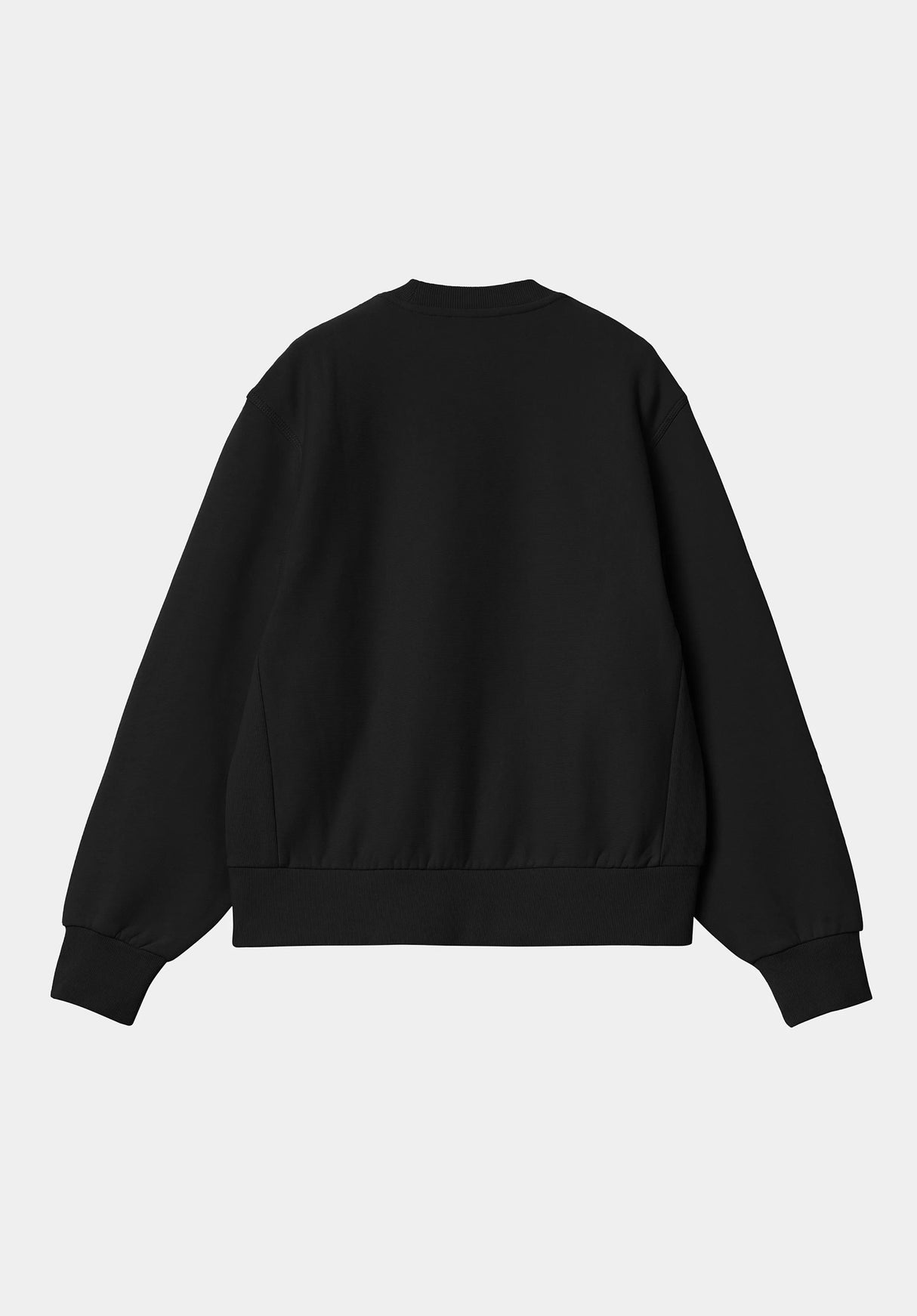 W' American Script black Rueckenansicht