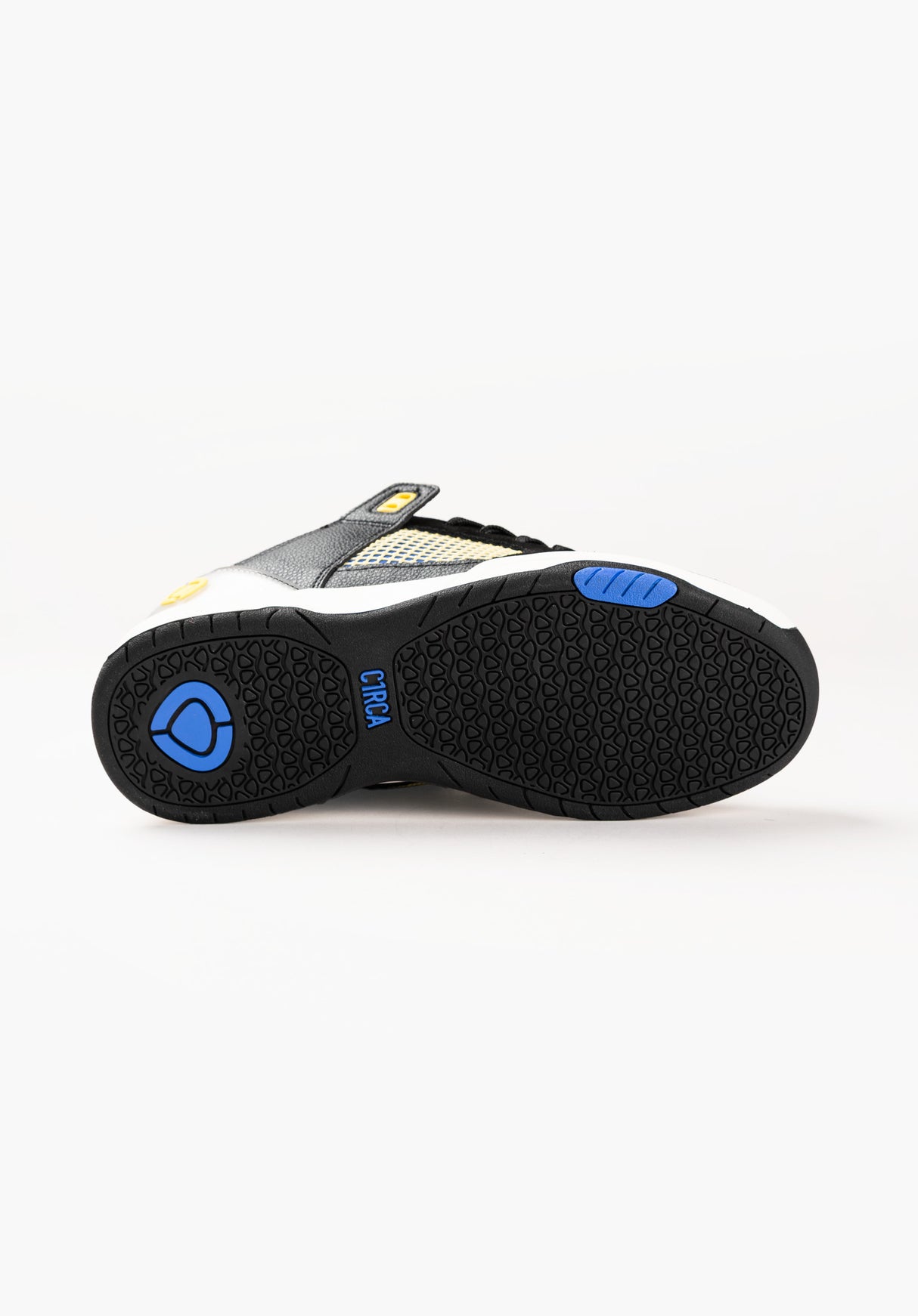 Tave TT black-blue-yellow Closeup1