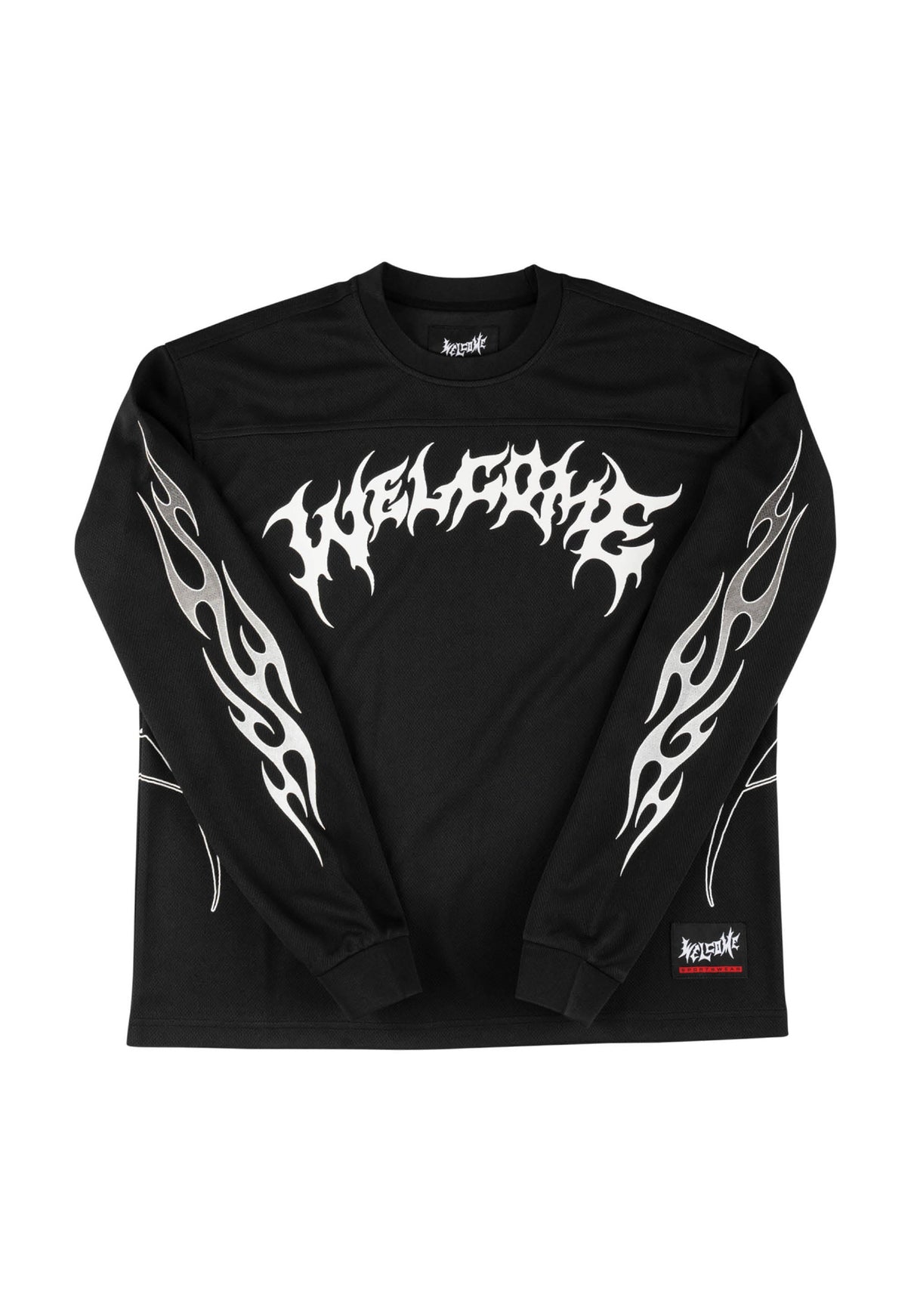 Scrub Mesh Racing Jersey black Rueckenansicht