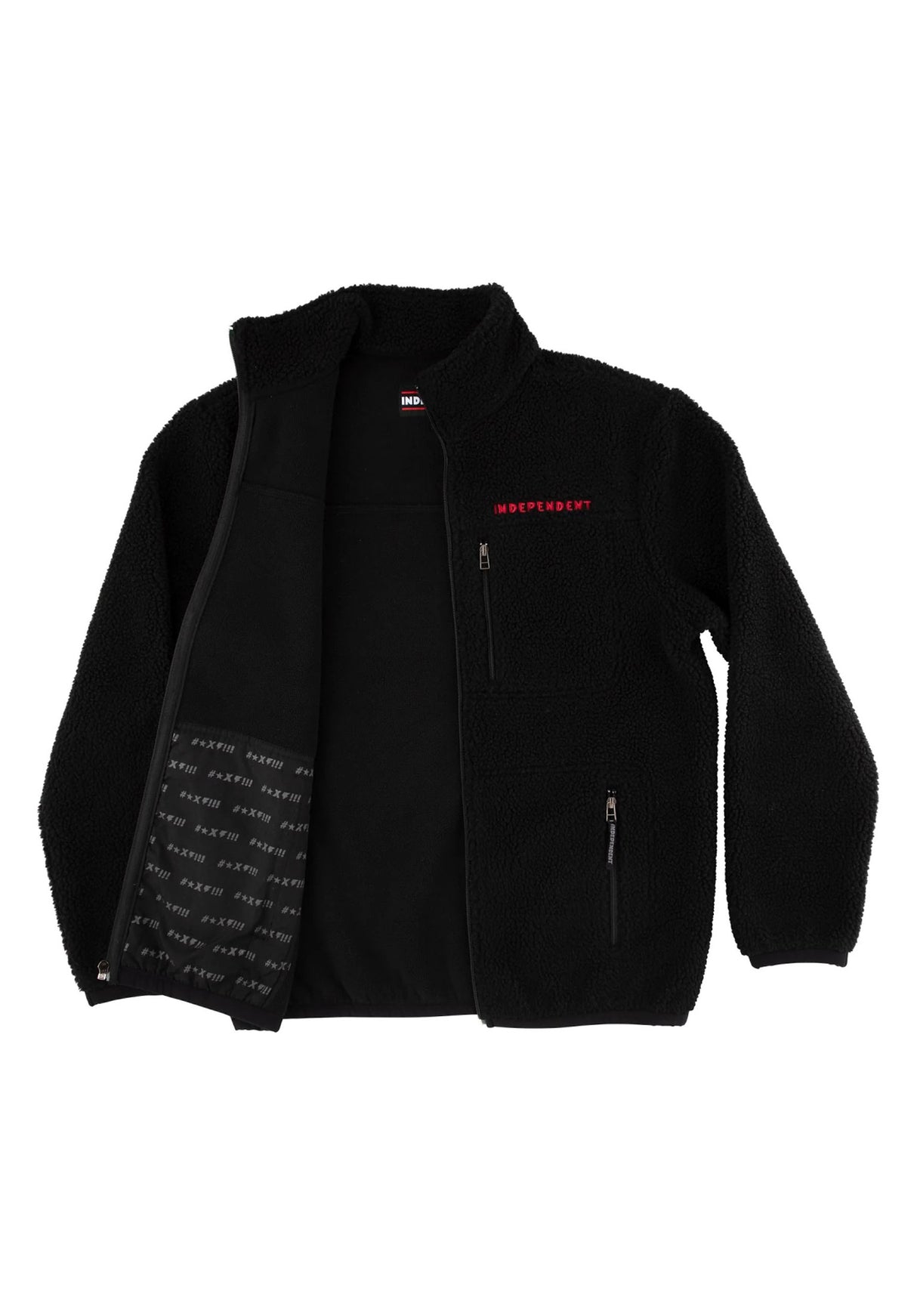 Built to Grind Sherpa black Closeup1