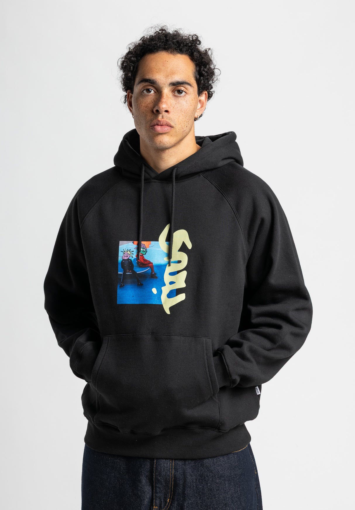 Chill black Rueckenansicht