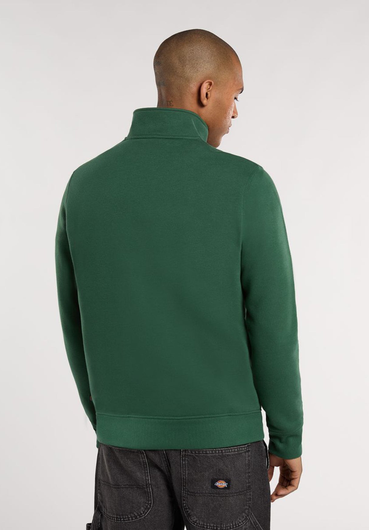 Oakport Quarter Zip pineneedlegreen Rueckenansicht